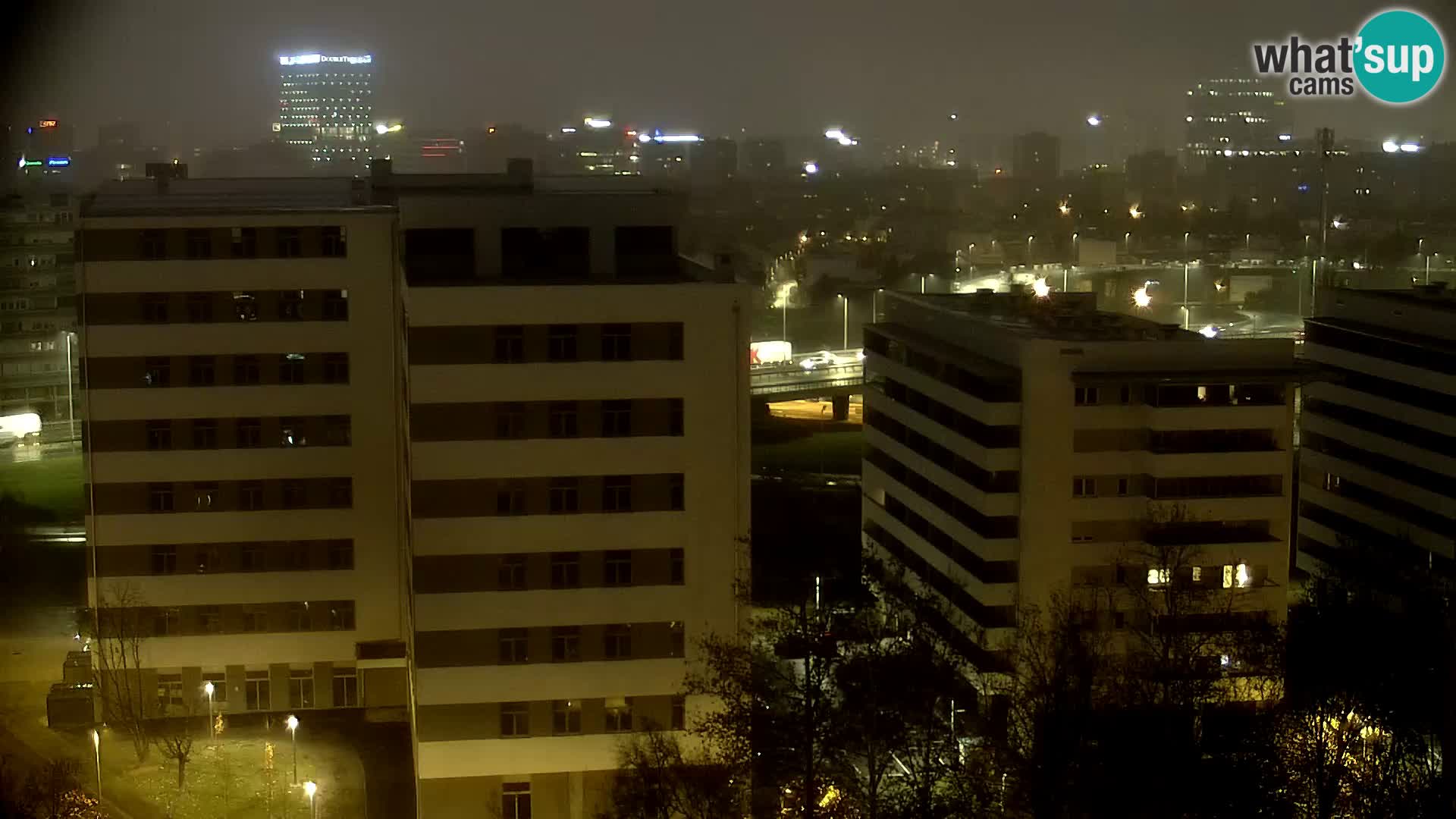 Web kamera Petlja Slavonska – Držićeva  – Zagreb Live