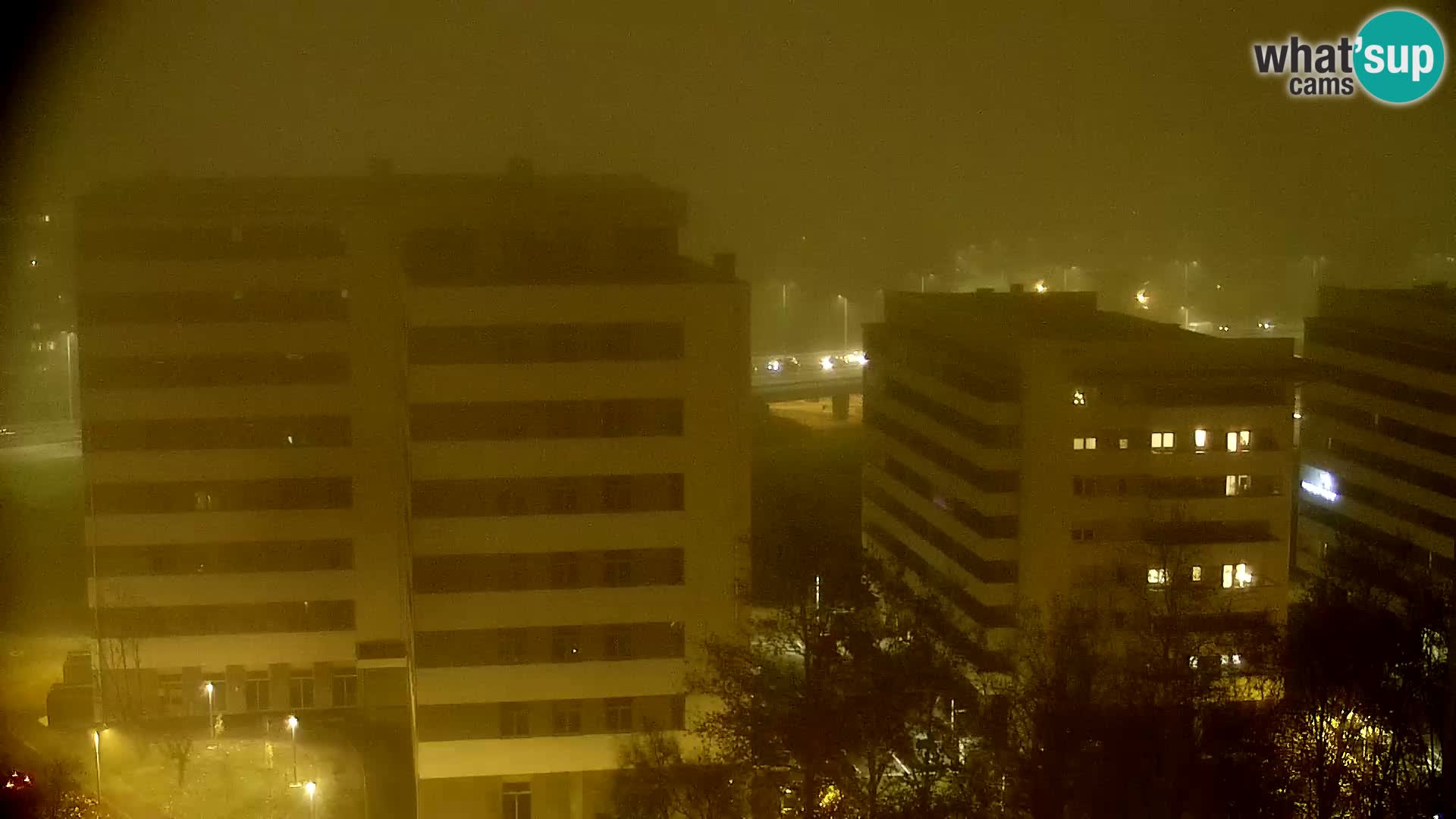 Live Interchange of Slavonska Avenue and Marin Držić Avenue in Zagreb webcam