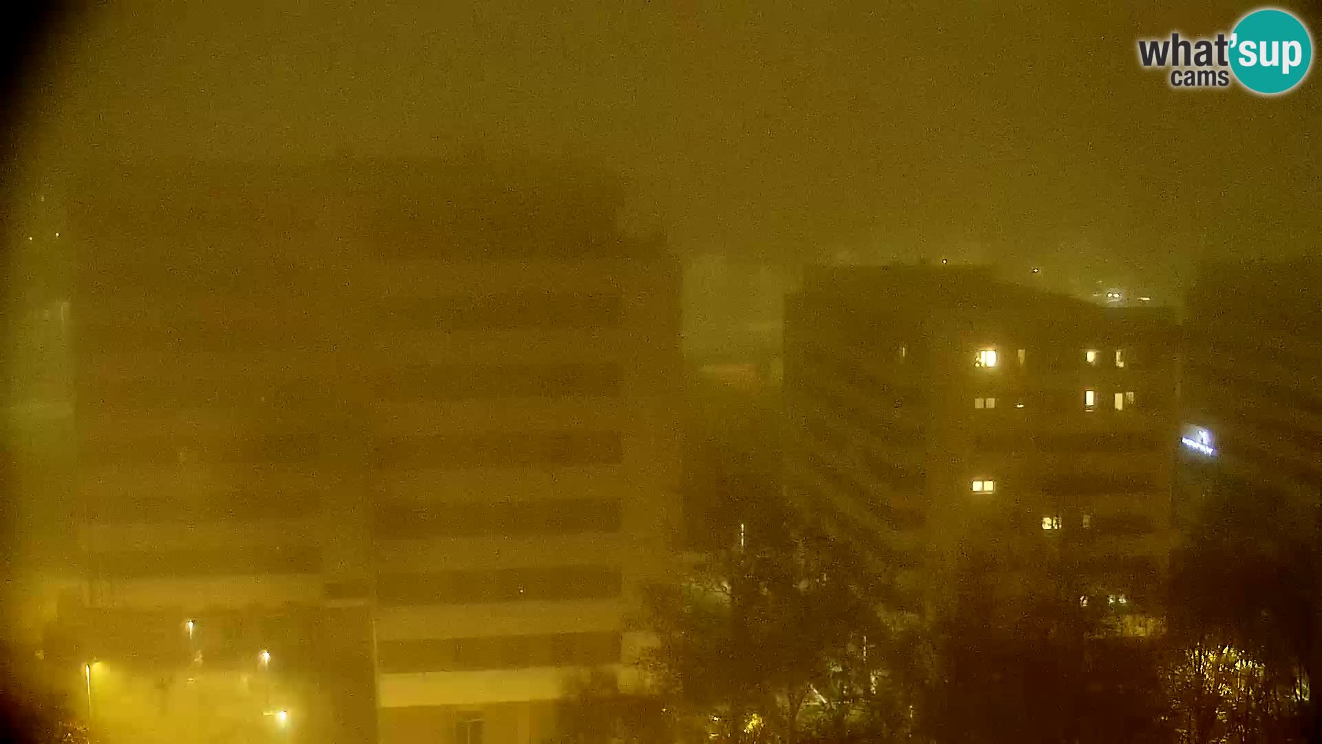 Rond-point en direct traversant les avenues Slavonska et Marin Držić à Zagreb webcam