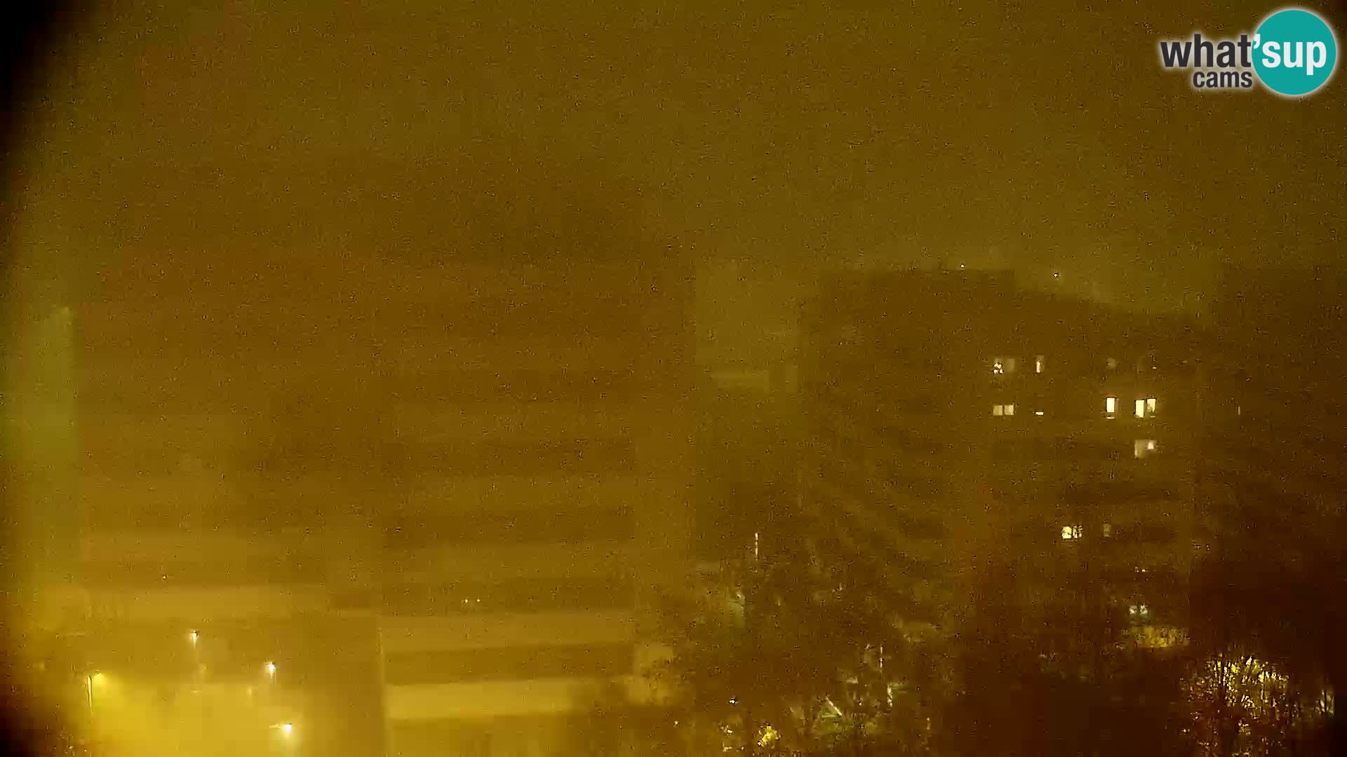 Rond-point en direct traversant les avenues Slavonska et Marin Držić à Zagreb webcam