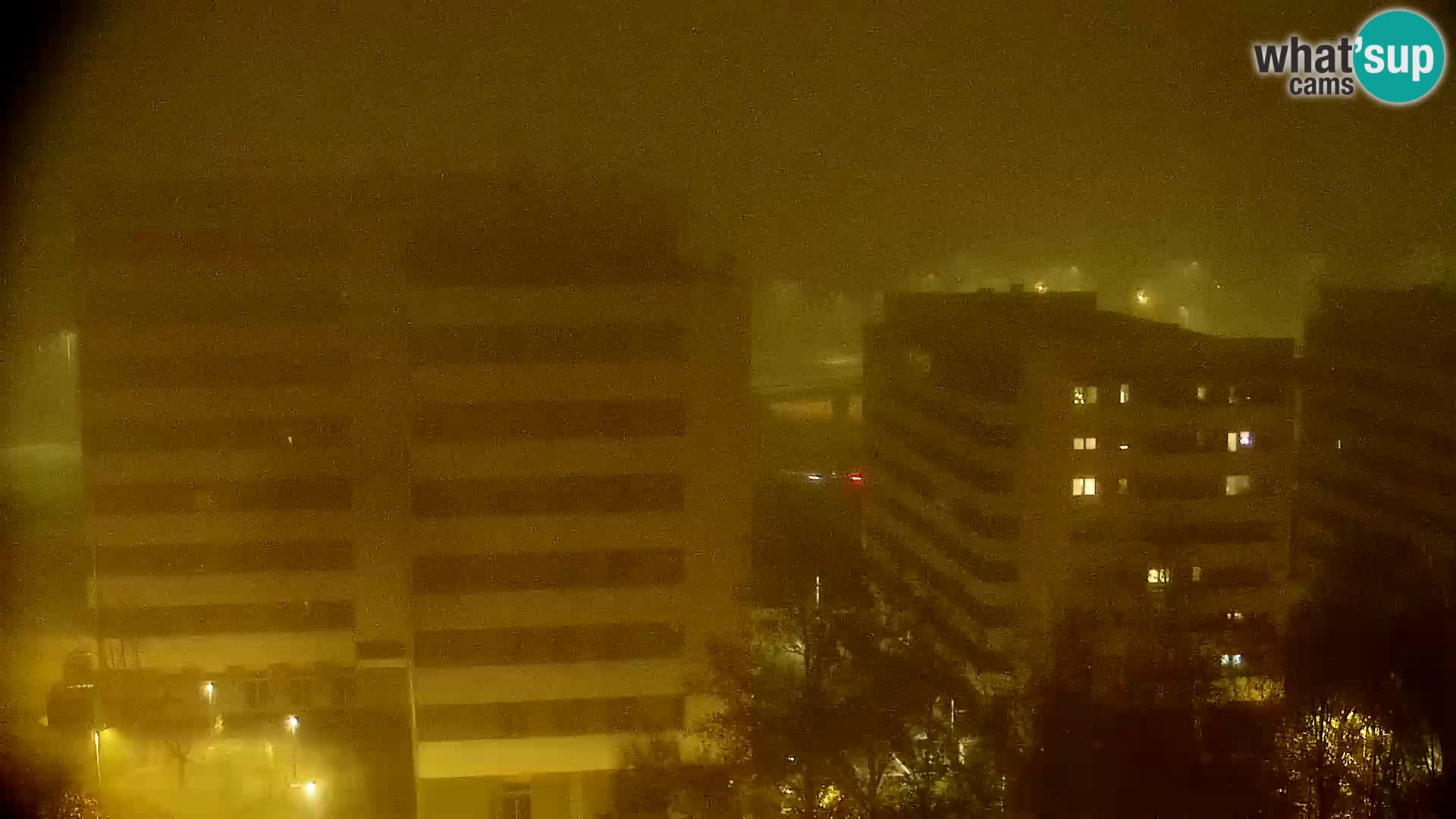 Live Interchange of Slavonska Avenue and Marin Držić Avenue in Zagreb webcam