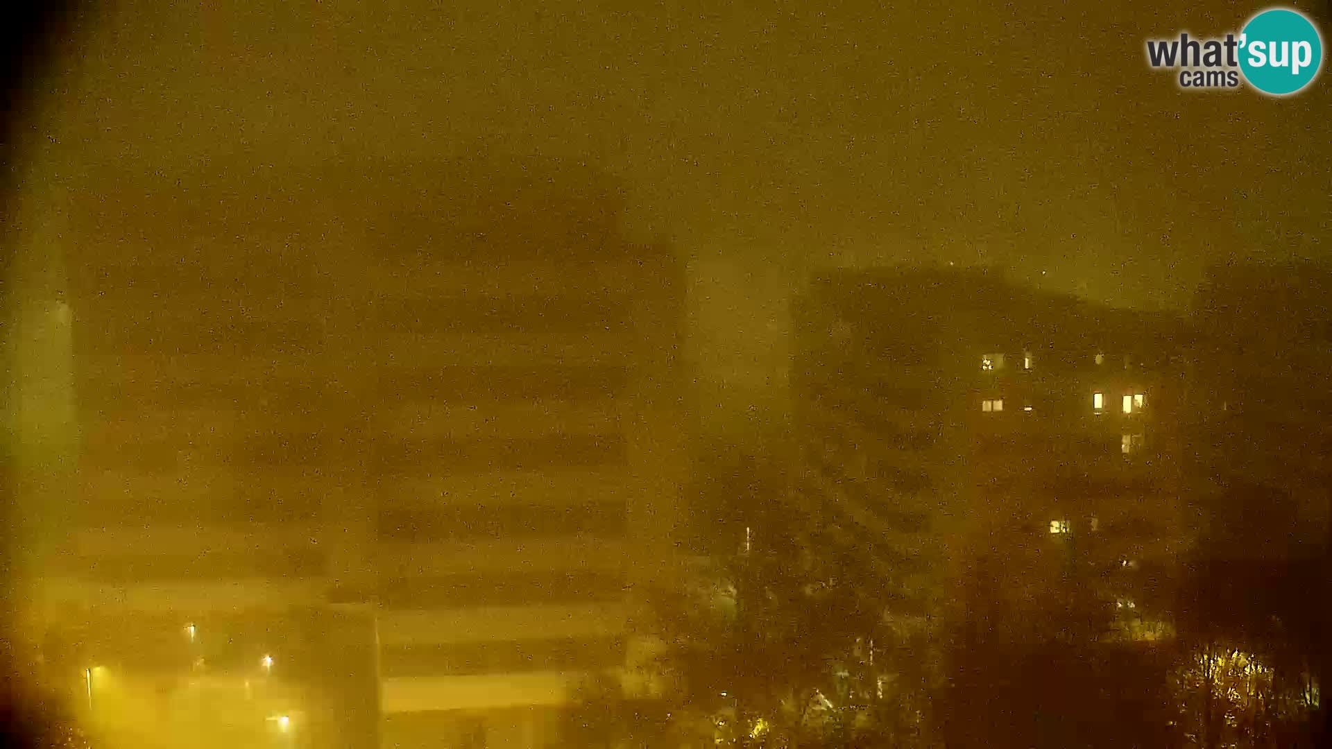 Rond-point en direct traversant les avenues Slavonska et Marin Držić à Zagreb webcam