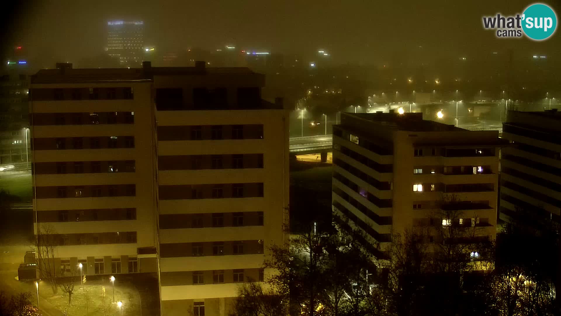 Rotatoria e incrocio viale Slavonska e Marin Držić – webcam di Zagabria