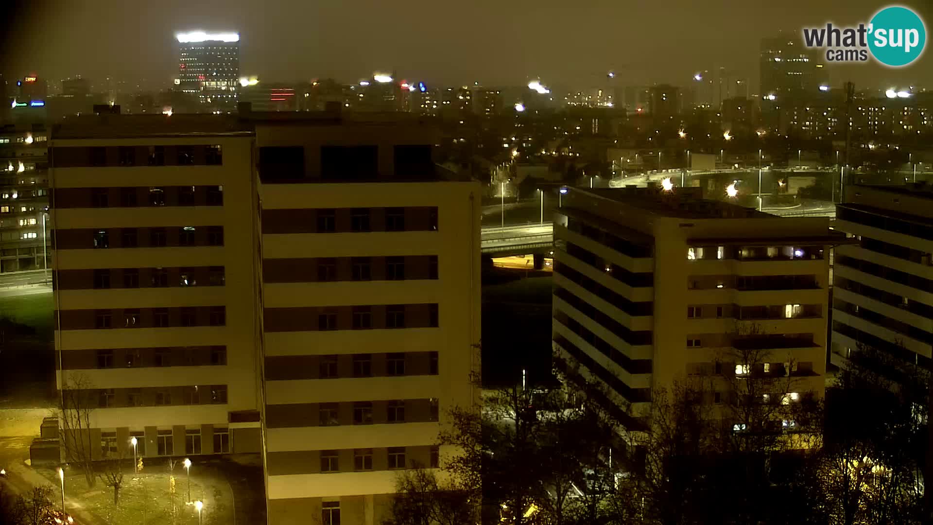 Web kamera Petlja Slavonska – Držićeva – Zagreb Live