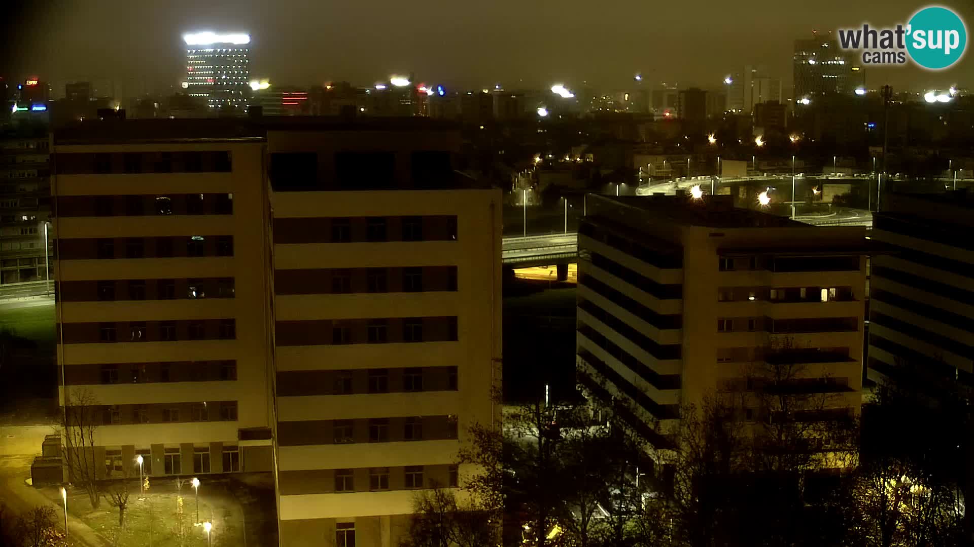 Web kamera Petlja Slavonska – Držićeva  – Zagreb Live