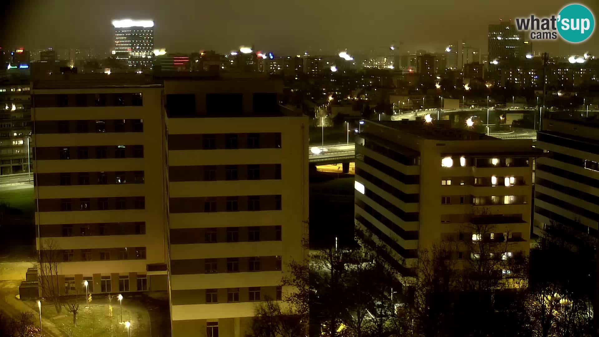 Web kamera Petlja Slavonska – Držićeva – Zagreb Live