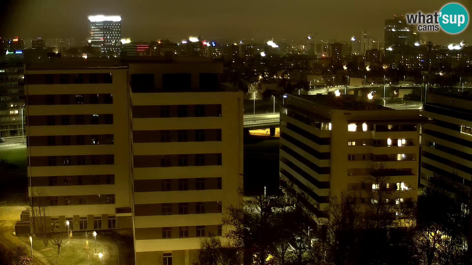 Web kamera Petlja Slavonska – Držićeva – Zagreb Live