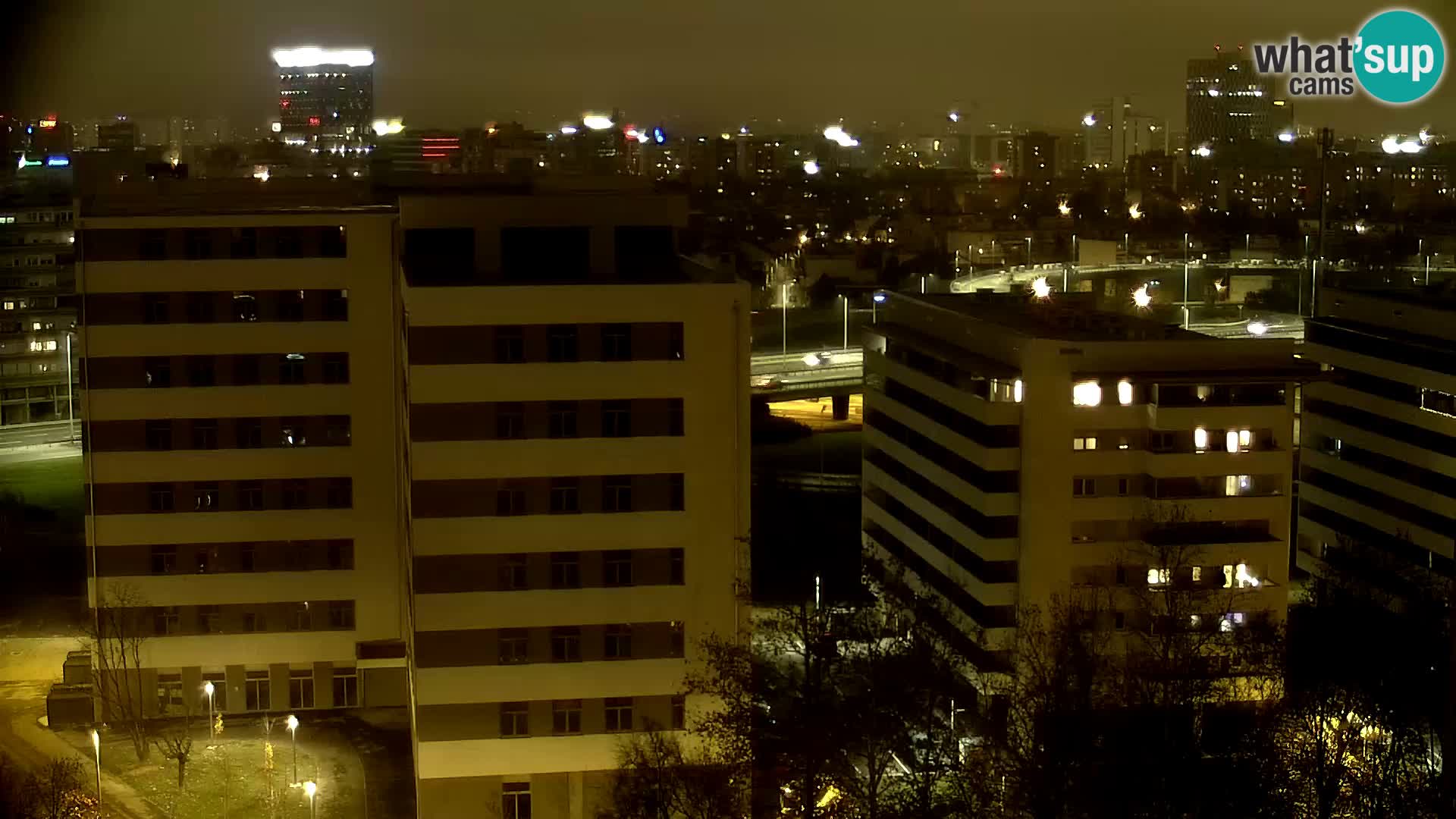 Web kamera Petlja Slavonska – Držićeva – Zagreb Live