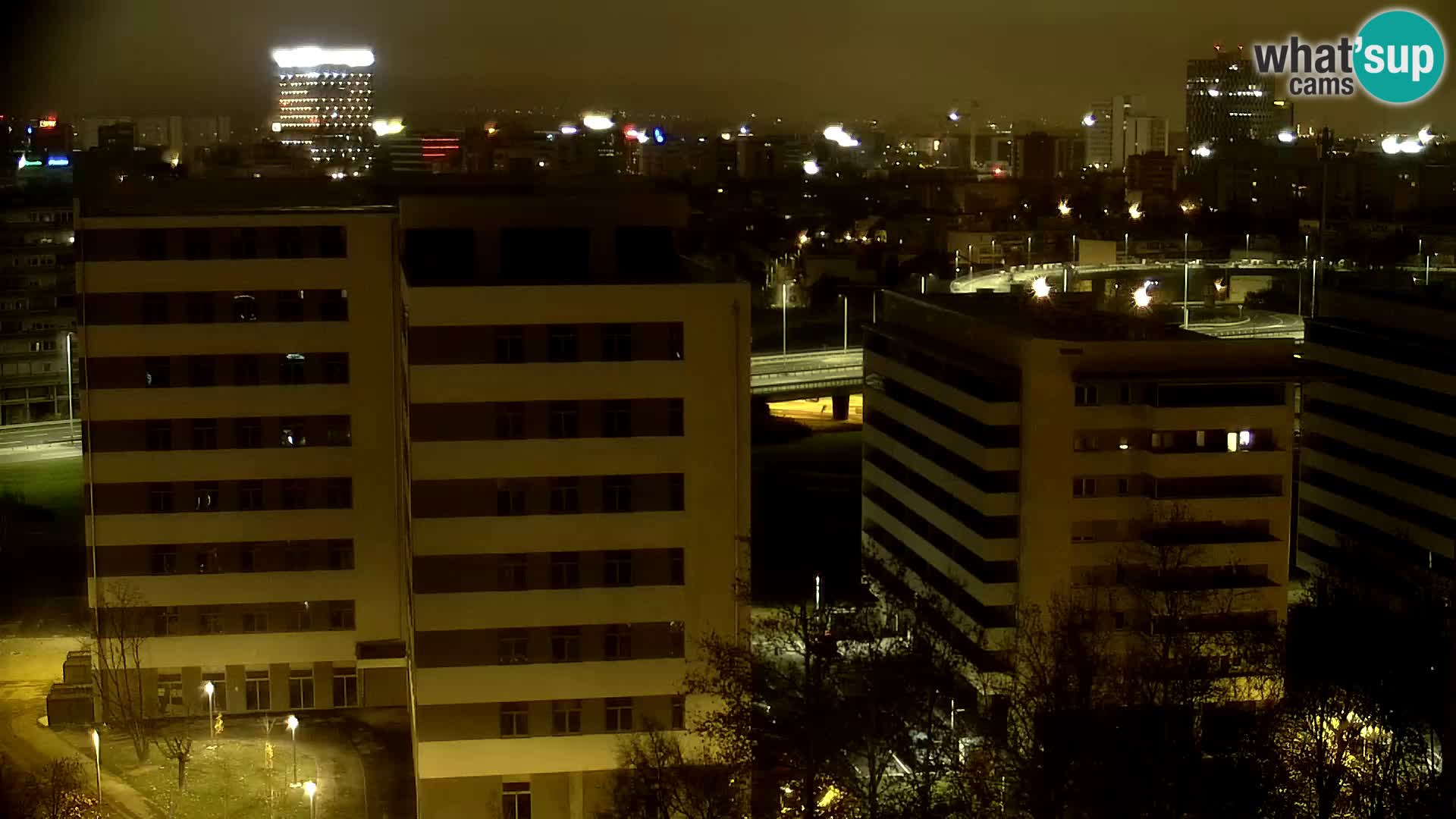 Web kamera Petlja Slavonska – Držićeva  – Zagreb Live