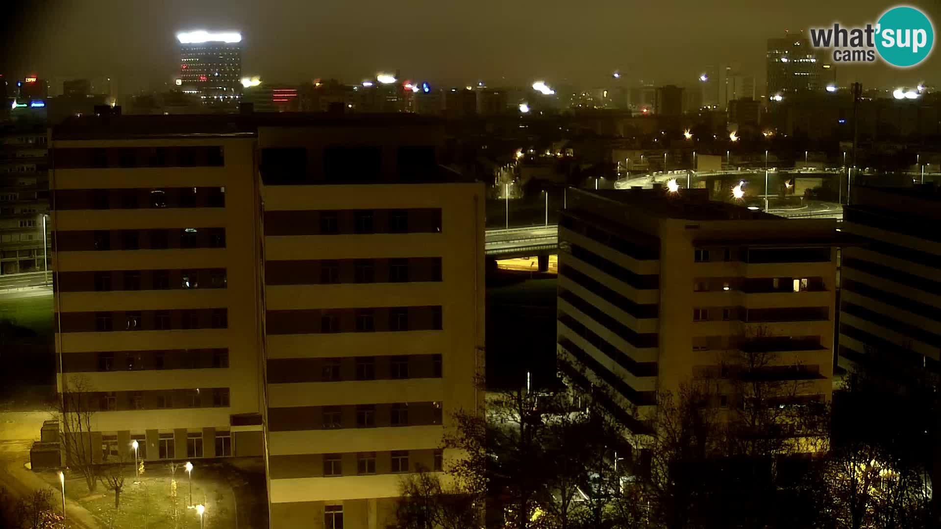 Rotatoria e incrocio viale Slavonska e Marin Držić – webcam di Zagabria