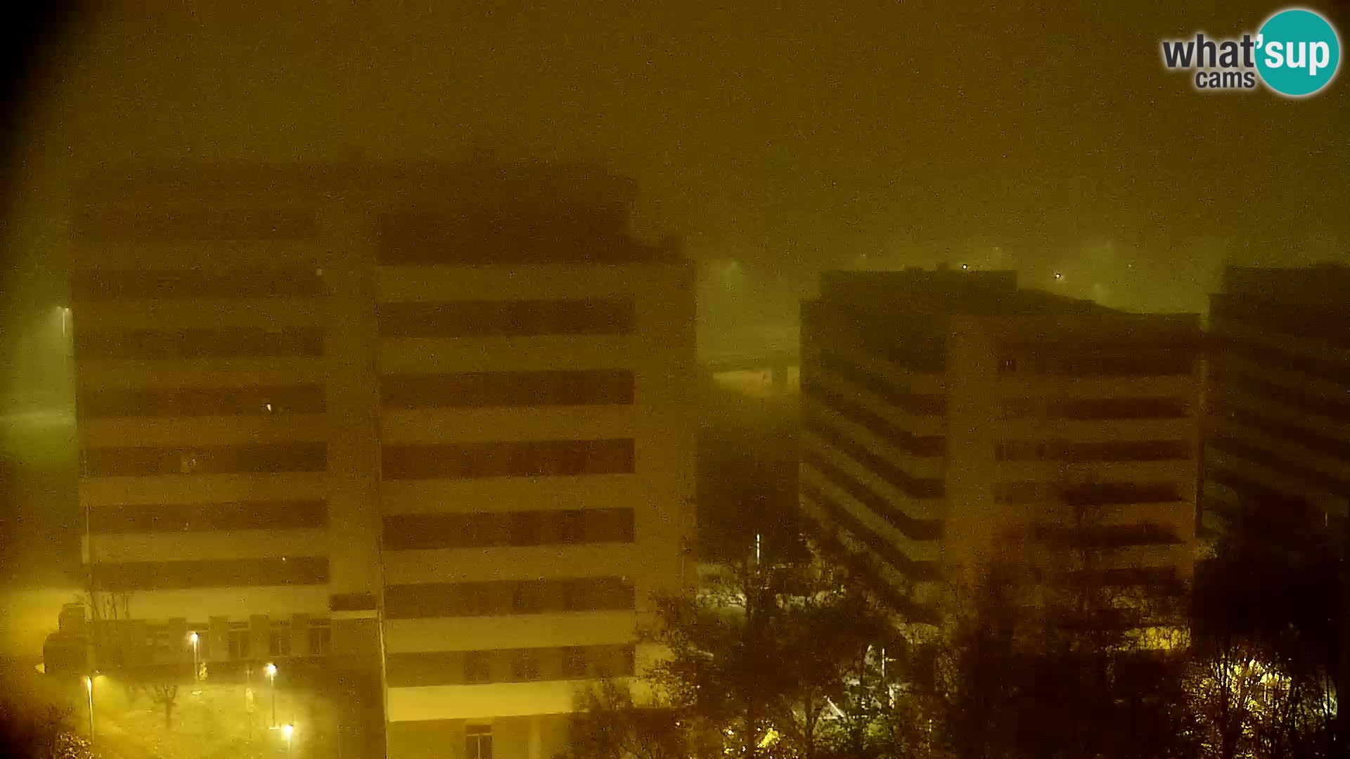 Live-Kreisverkehr Slavonska und Marin Držić Avenue zur Zagreb Webcam