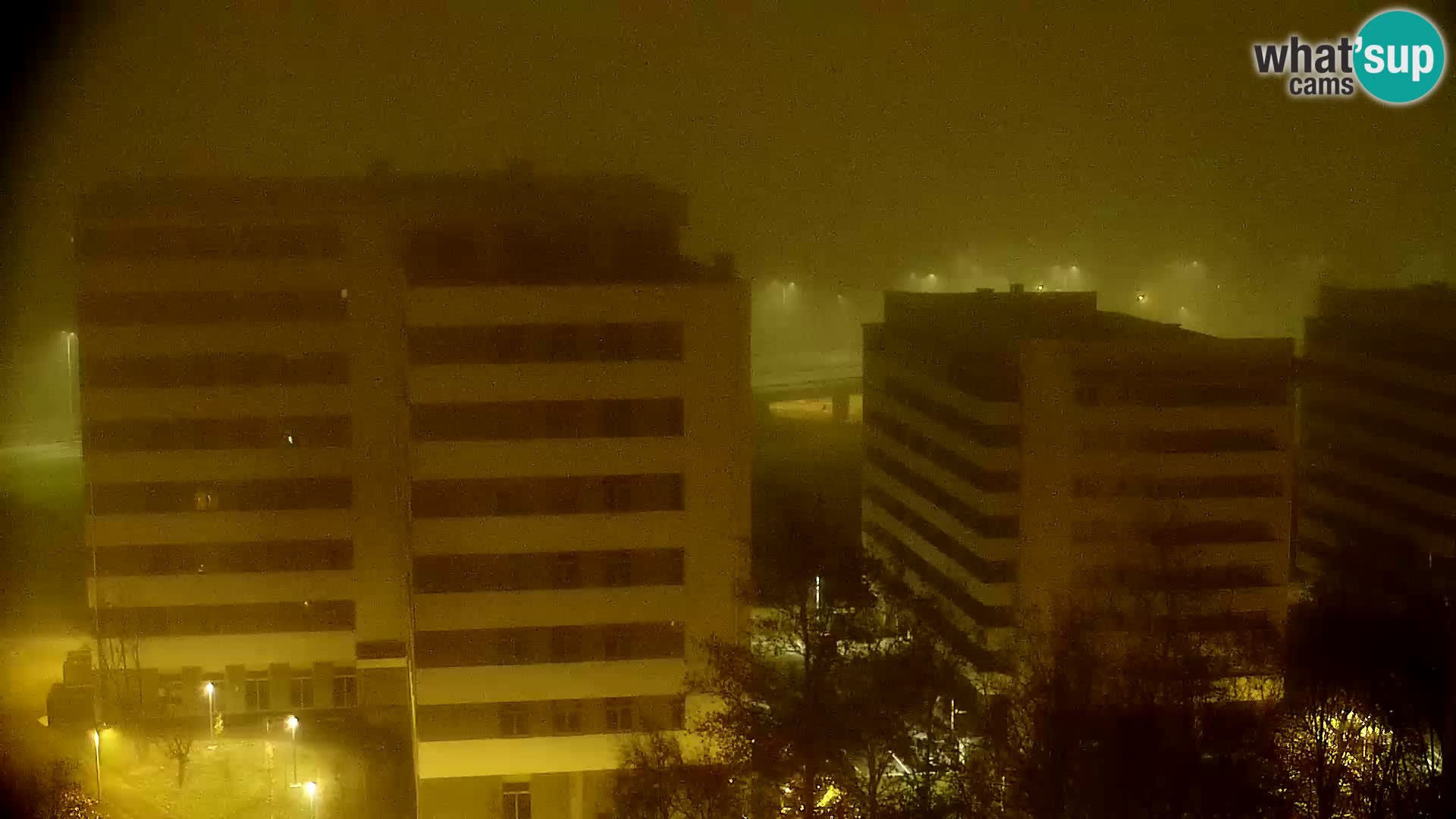 Live Interchange of Slavonska Avenue and Marin Držić Avenue in Zagreb webcam