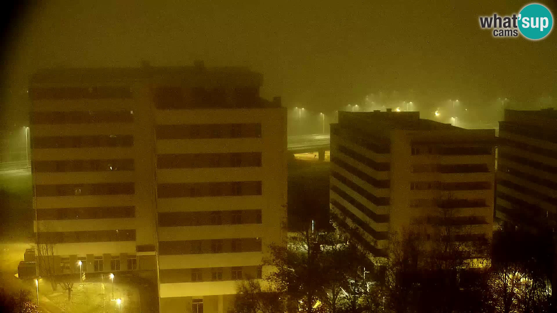 Live Interchange of Slavonska Avenue and Marin Držić Avenue in Zagreb webcam