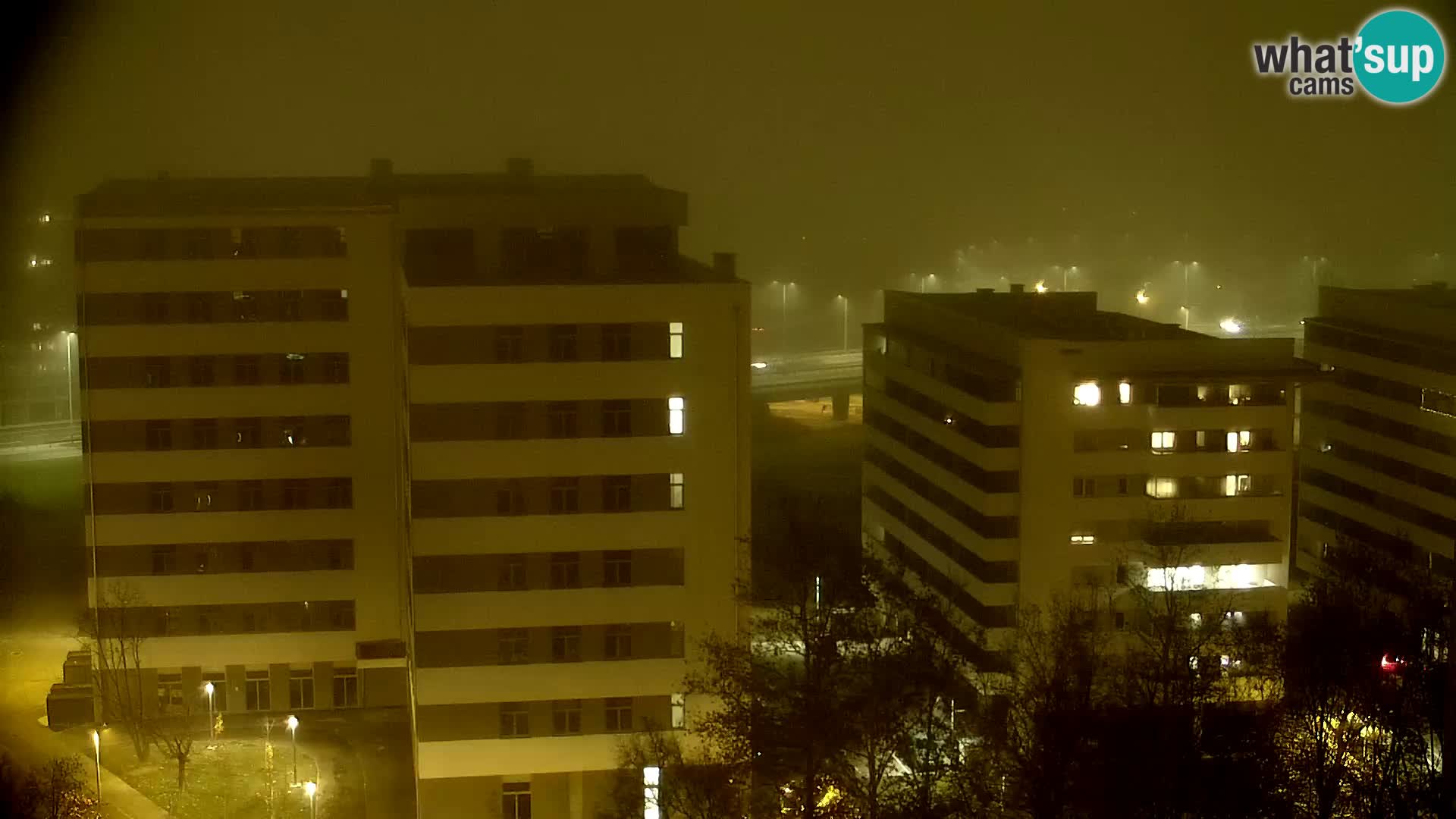 Rotatoria e incrocio viale Slavonska e Marin Držić  – webcam di Zagabria