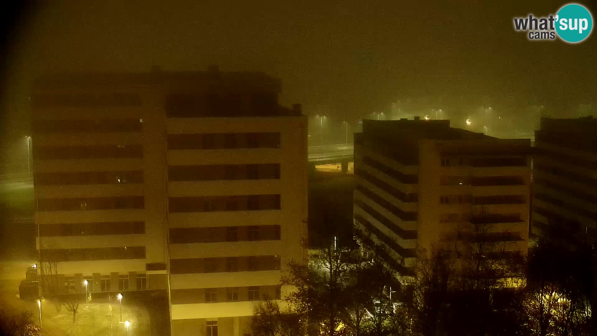 Krožišče Slavonske in Marin Držićeve ulice v Zagrebu v živo