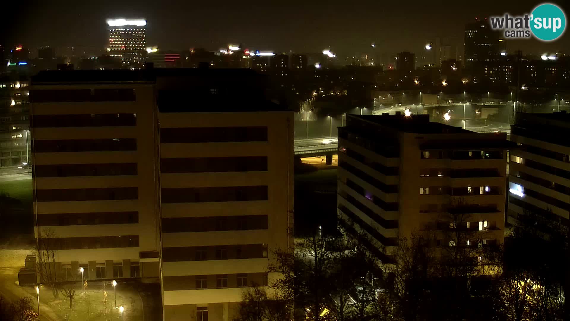 Web kamera Petlja Slavonska – Držićeva  – Zagreb Live