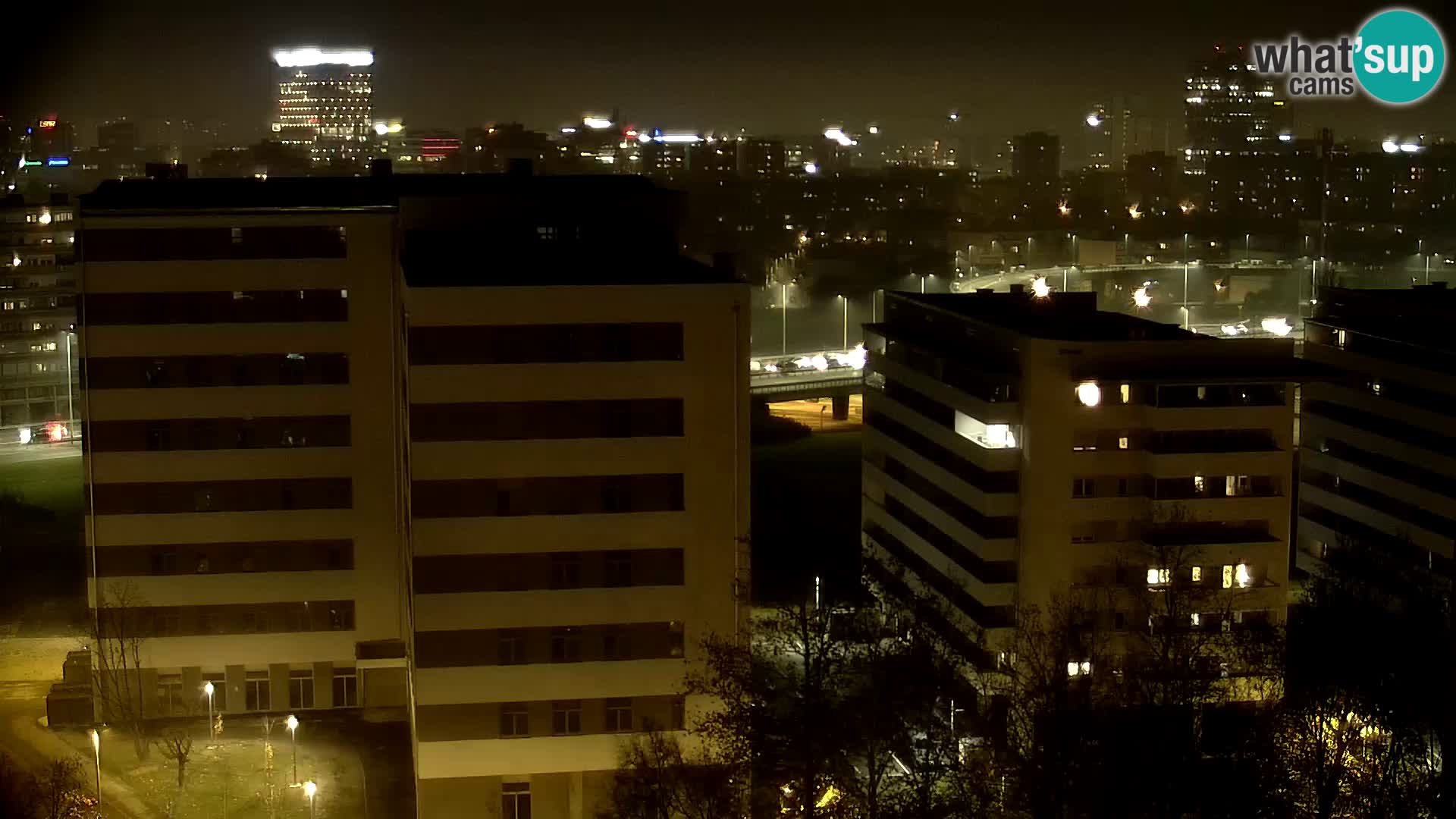 Web kamera Petlja Slavonska – Držićeva – Zagreb Live