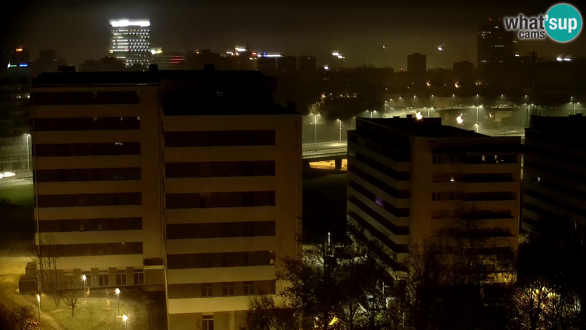 Web kamera Petlja Slavonska – Držićeva  – Zagreb Live