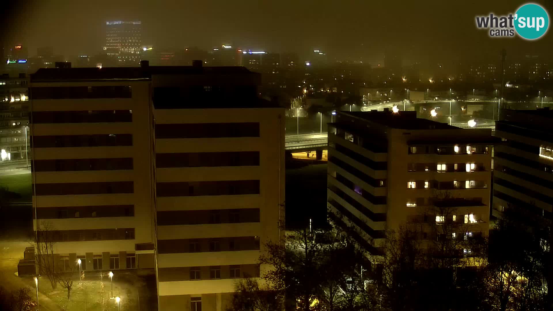 Web kamera Petlja Slavonska – Držićeva  – Zagreb Live