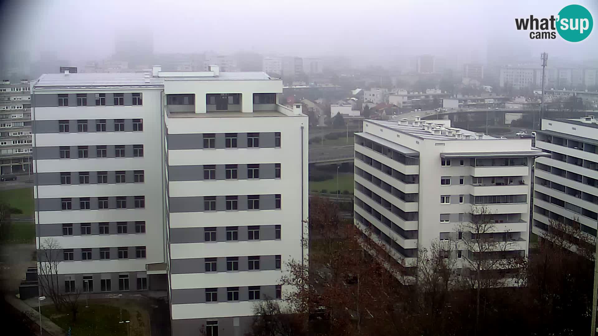 Web kamera Petlja Slavonska – Držićeva  – Zagreb Live