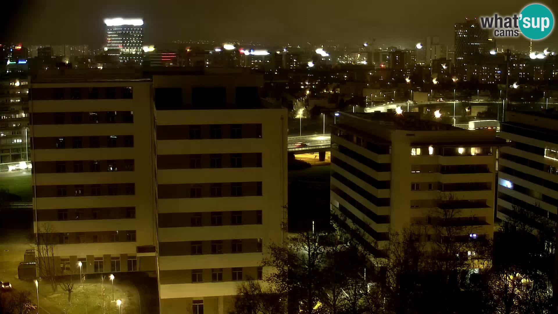 Web kamera Petlja Slavonska – Držićeva  – Zagreb Live