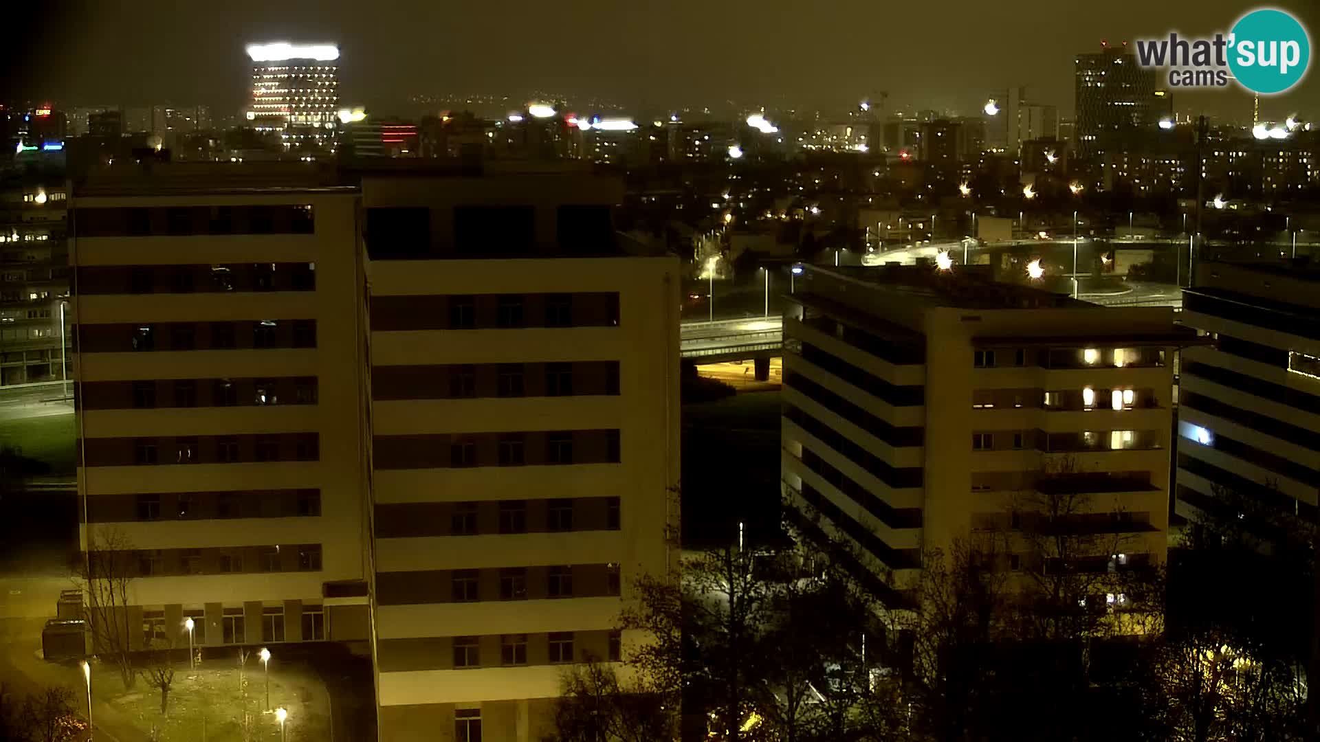 Web kamera Petlja Slavonska – Držićeva  – Zagreb Live