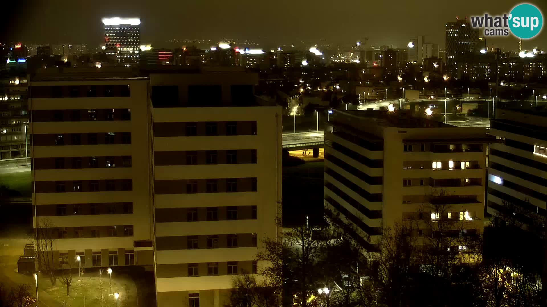 Web kamera Petlja Slavonska – Držićeva  – Zagreb Live