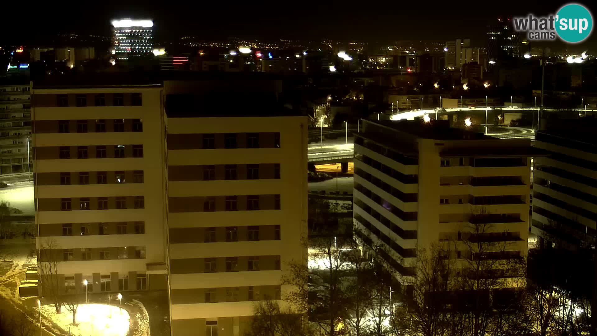 Web kamera Petlja Slavonska – Držićeva  – Zagreb Live