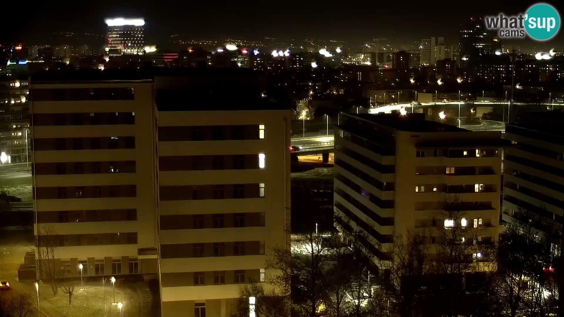 Web kamera Petlja Slavonska – Držićeva  – Zagreb Live