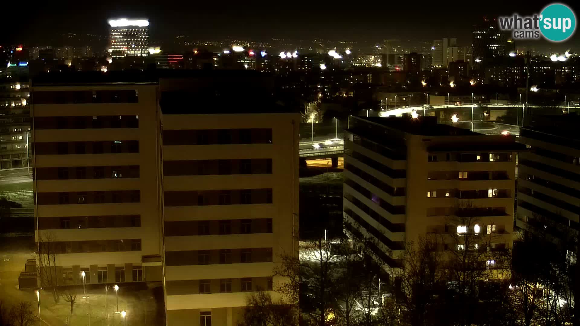 Web kamera Petlja Slavonska – Držićeva  – Zagreb Live