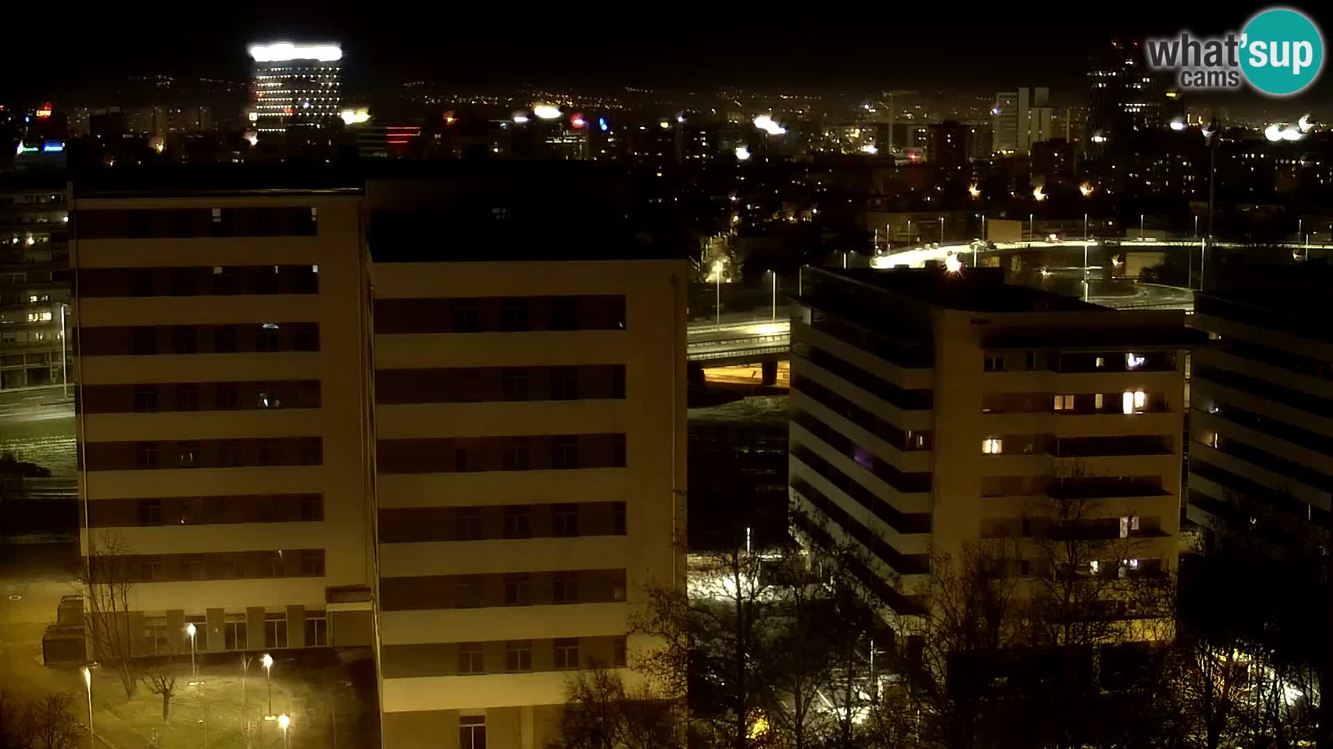 Web kamera Petlja Slavonska – Držićeva  – Zagreb Live