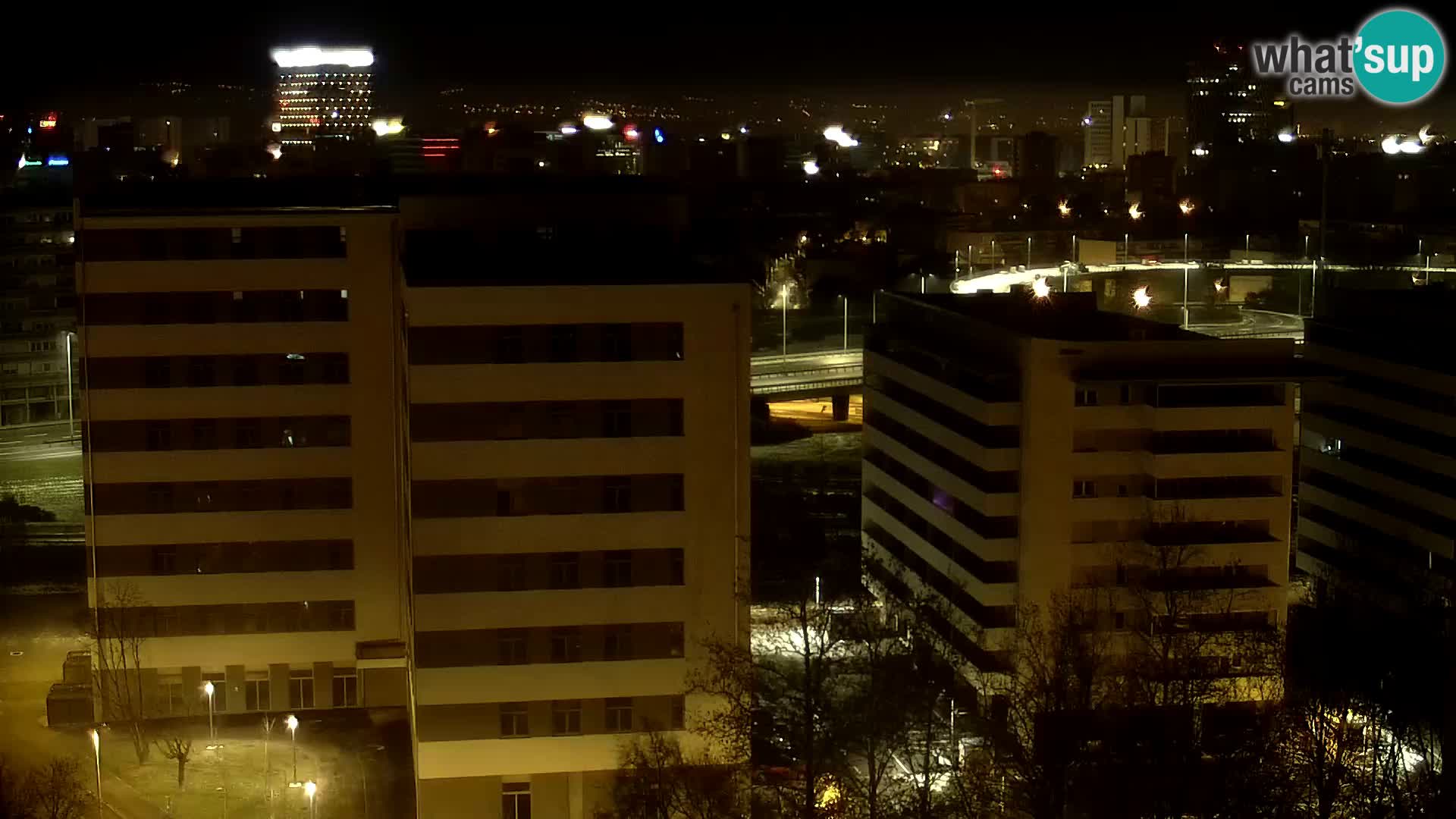 Web kamera Petlja Slavonska – Držićeva  – Zagreb Live