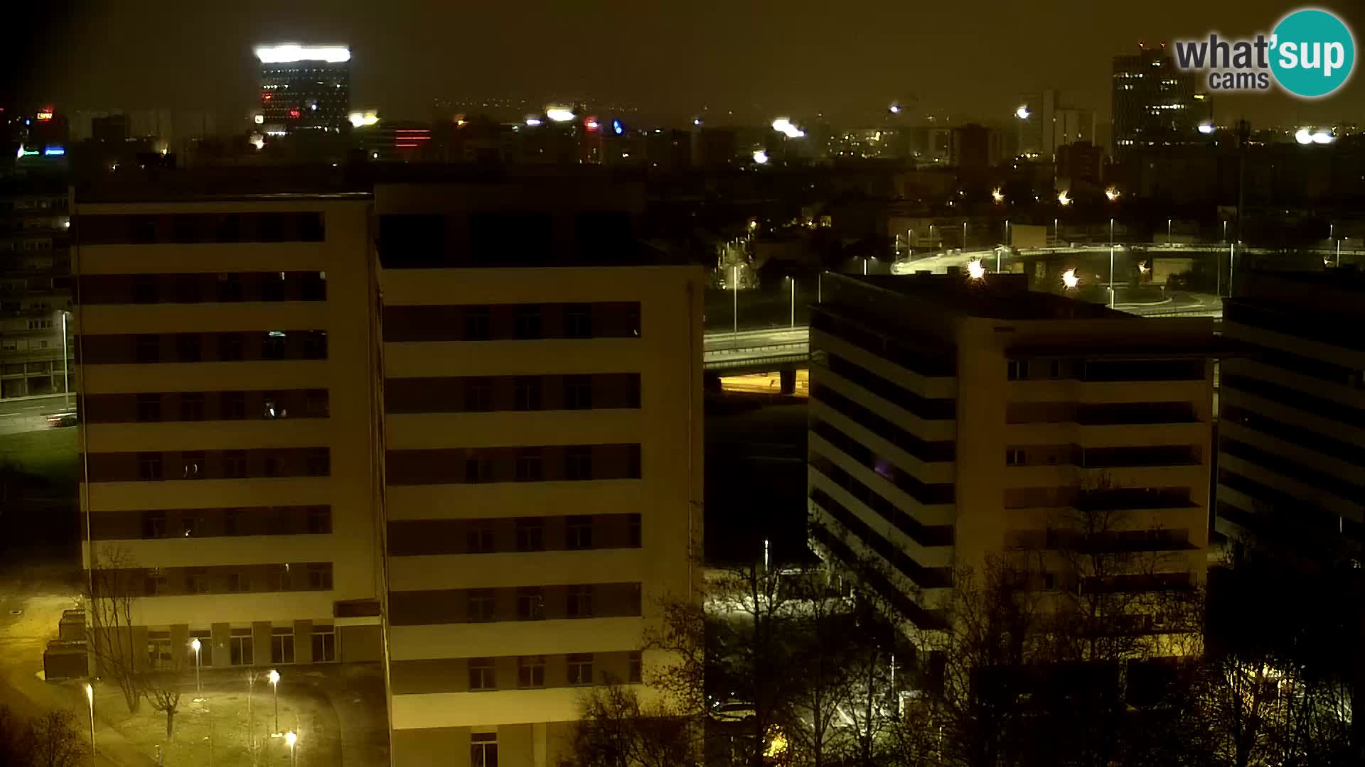 Web kamera Petlja Slavonska – Držićeva  – Zagreb Live