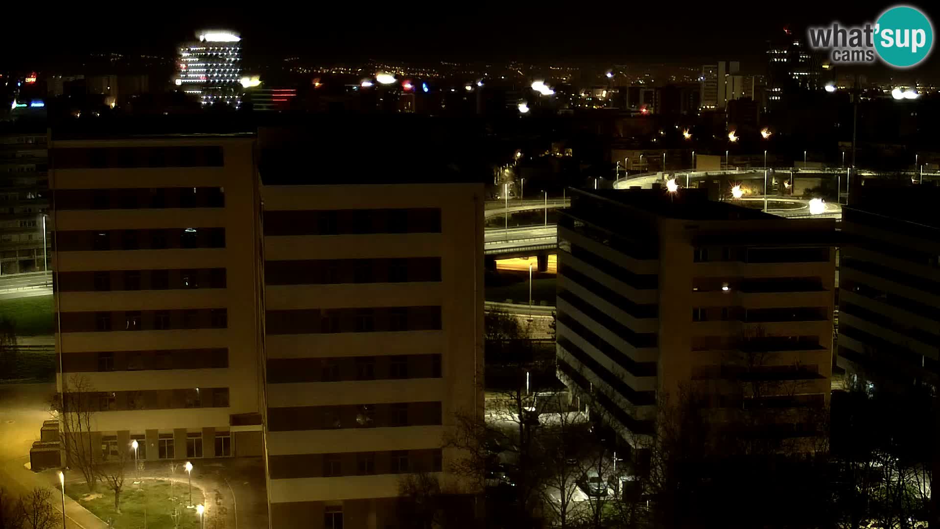 Web kamera Petlja Slavonska – Držićeva  – Zagreb Live