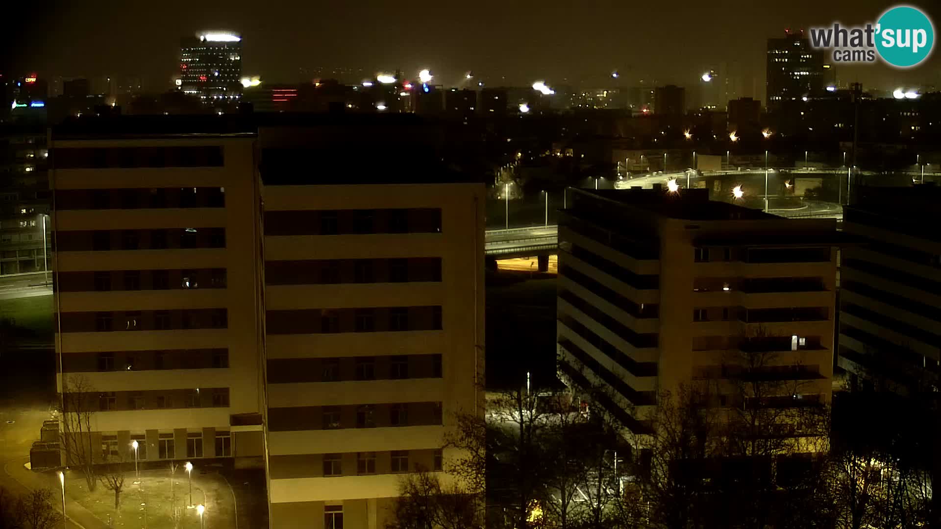 Web kamera Petlja Slavonska – Držićeva – Zagreb Live