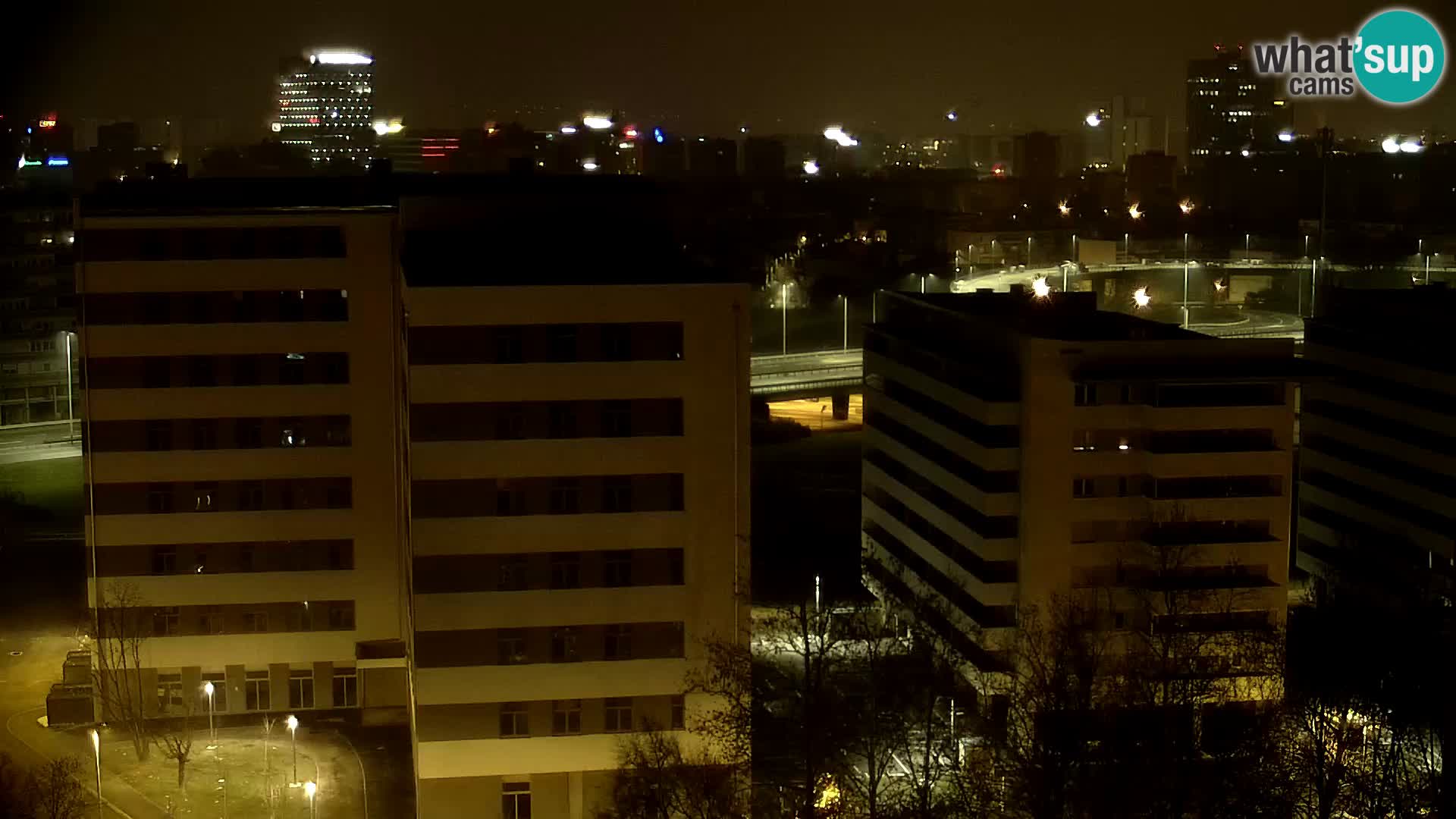 Web kamera Petlja Slavonska – Držićeva  – Zagreb Live