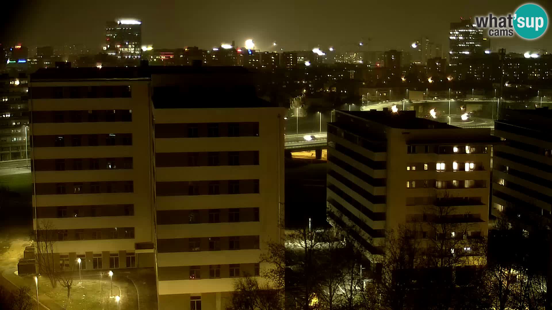 Web kamera Petlja Slavonska – Držićeva  – Zagreb Live