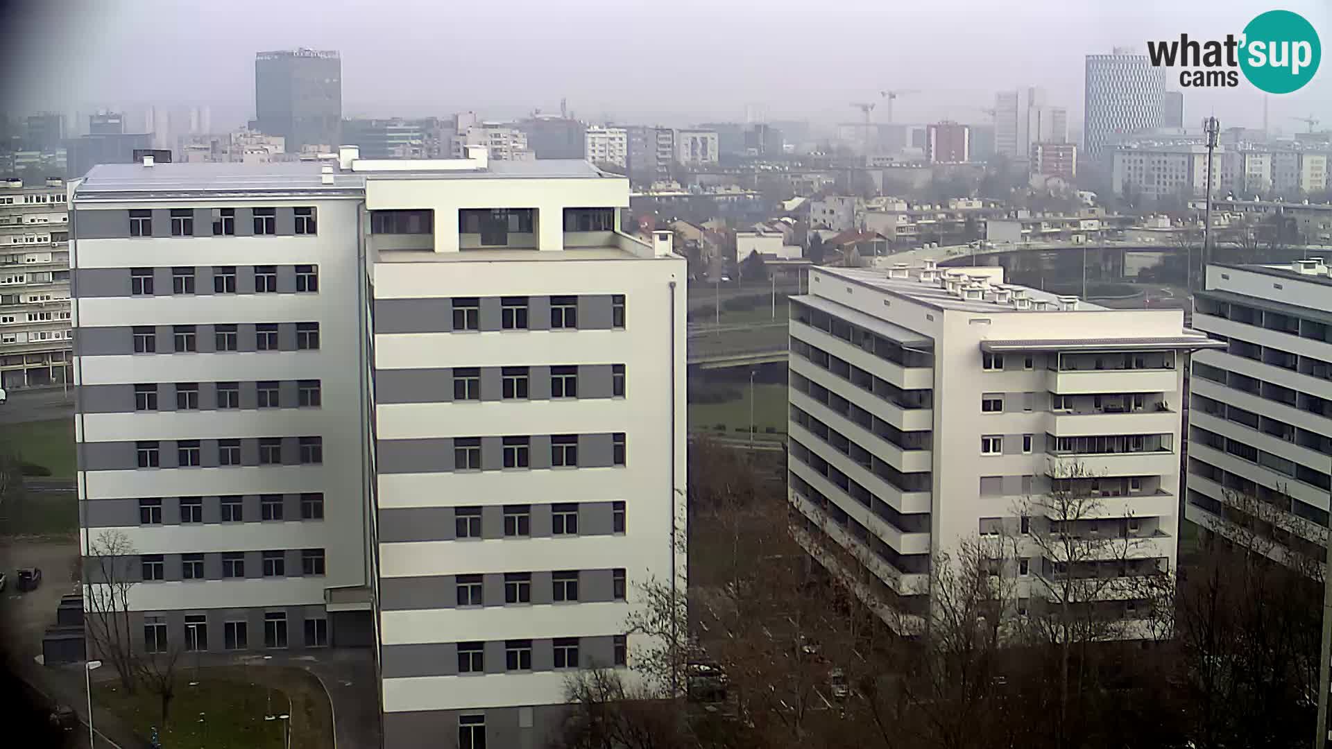 Web kamera Petlja Slavonska – Držićeva  – Zagreb Live