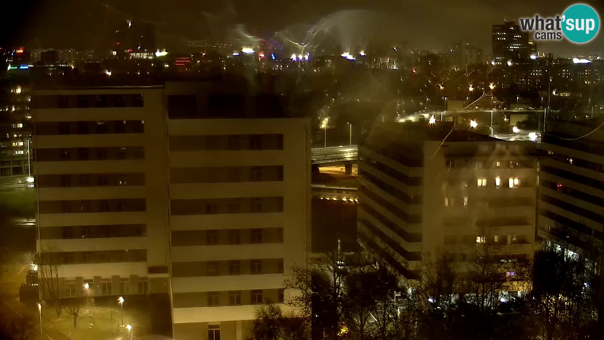 Web kamera Petlja Slavonska – Držićeva  – Zagreb Live