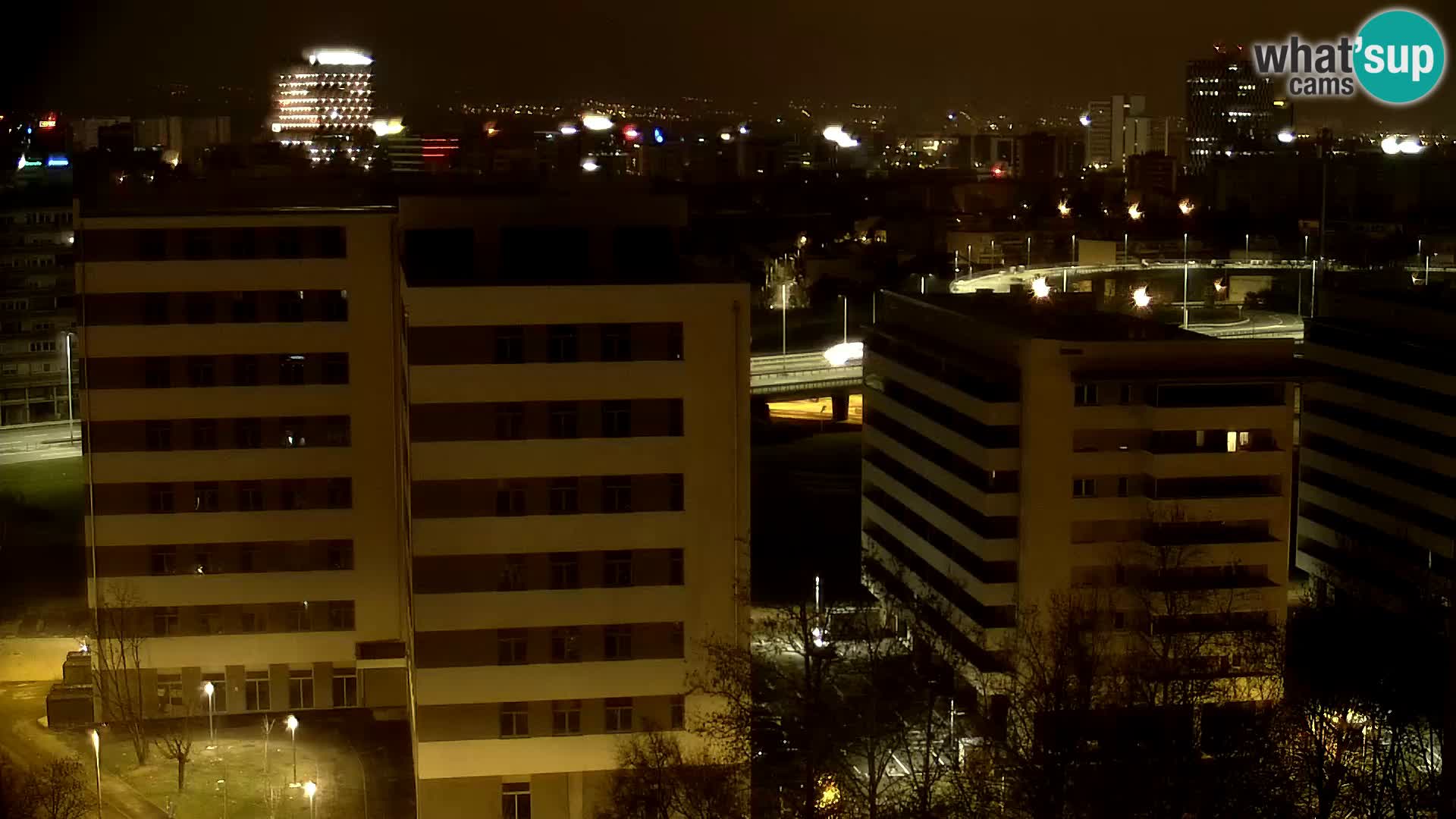 Web kamera Petlja Slavonska – Držićeva  – Zagreb Live