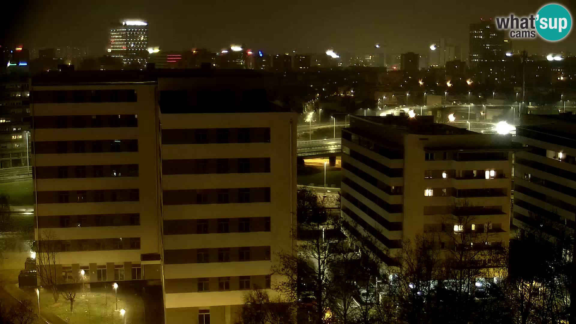 Web kamera Petlja Slavonska – Držićeva  – Zagreb Live