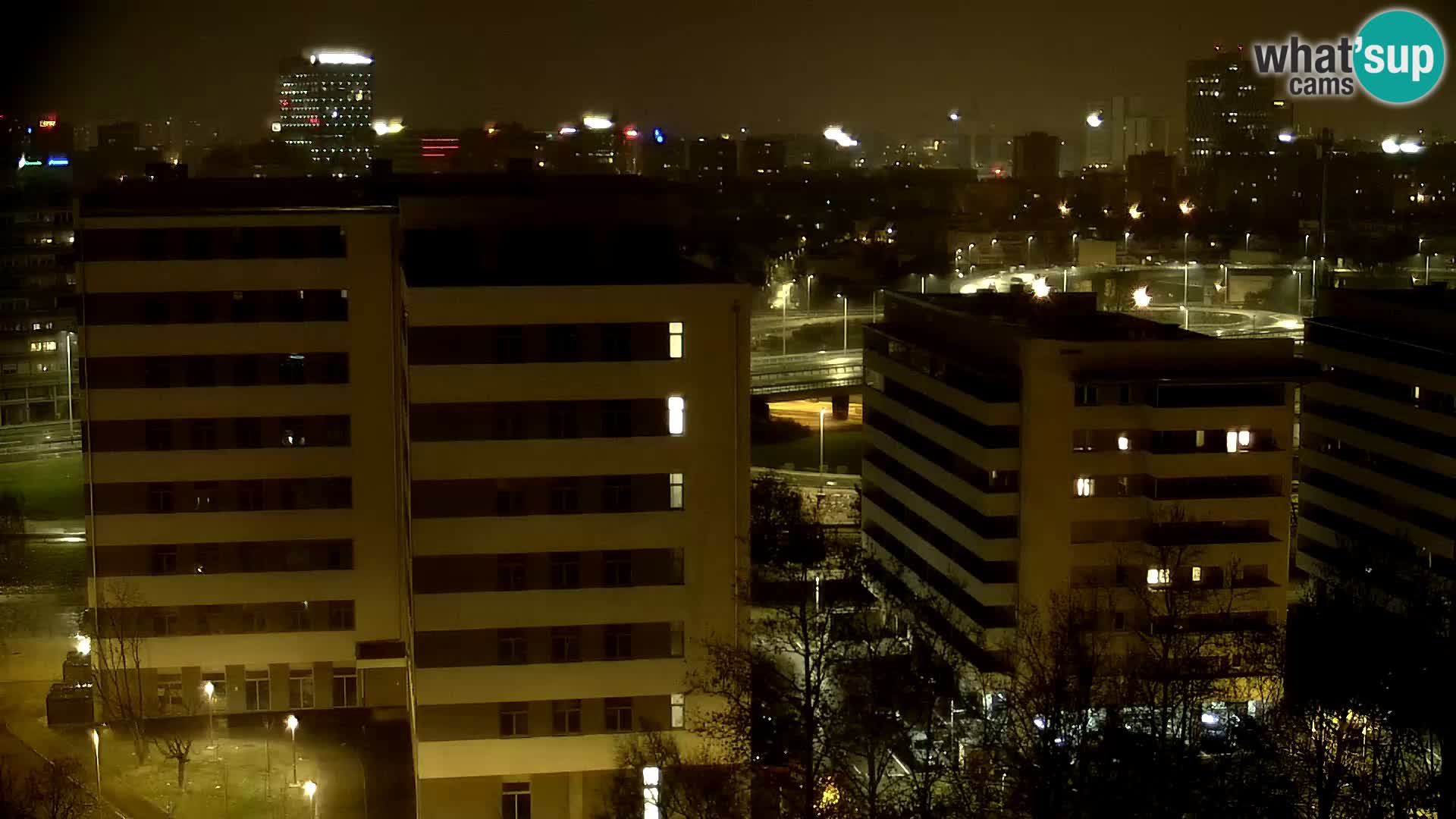 Web kamera Petlja Slavonska – Držićeva  – Zagreb Live