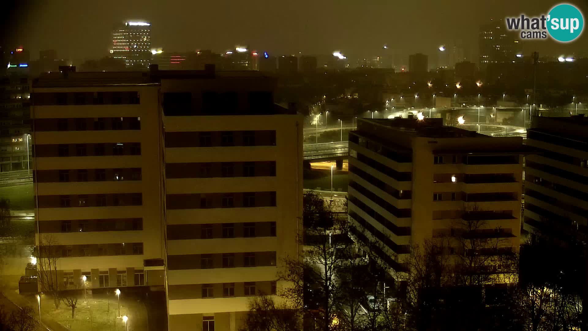 Web kamera Petlja Slavonska – Držićeva – Zagreb Live