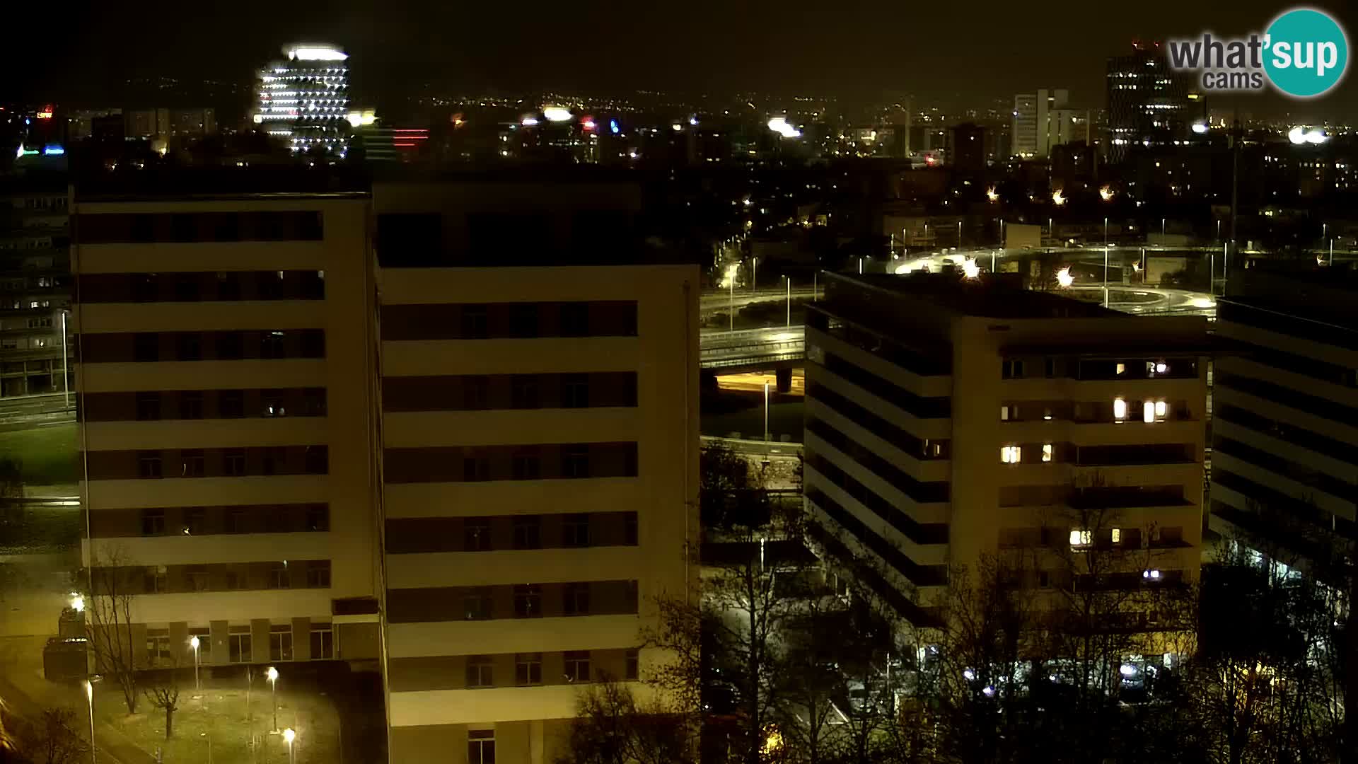 Web kamera Petlja Slavonska – Držićeva  – Zagreb Live