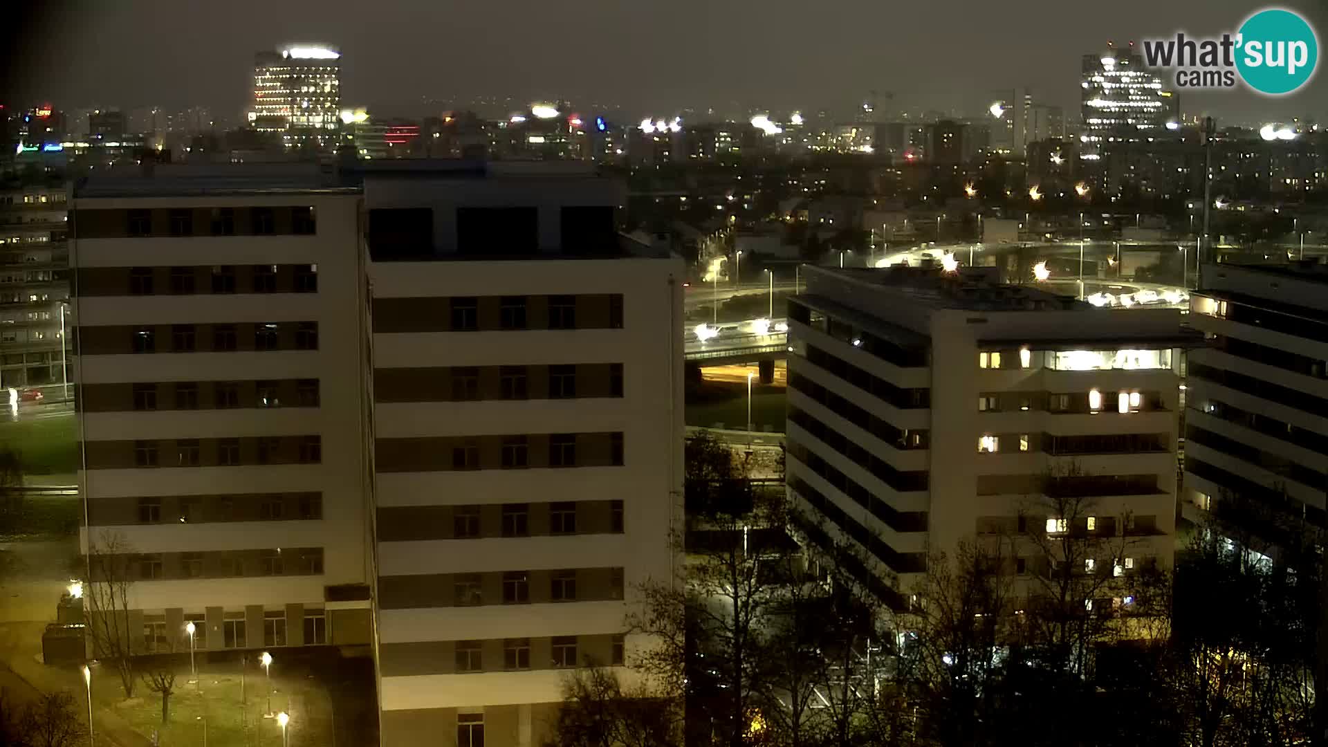 Web kamera Petlja Slavonska – Držićeva  – Zagreb Live