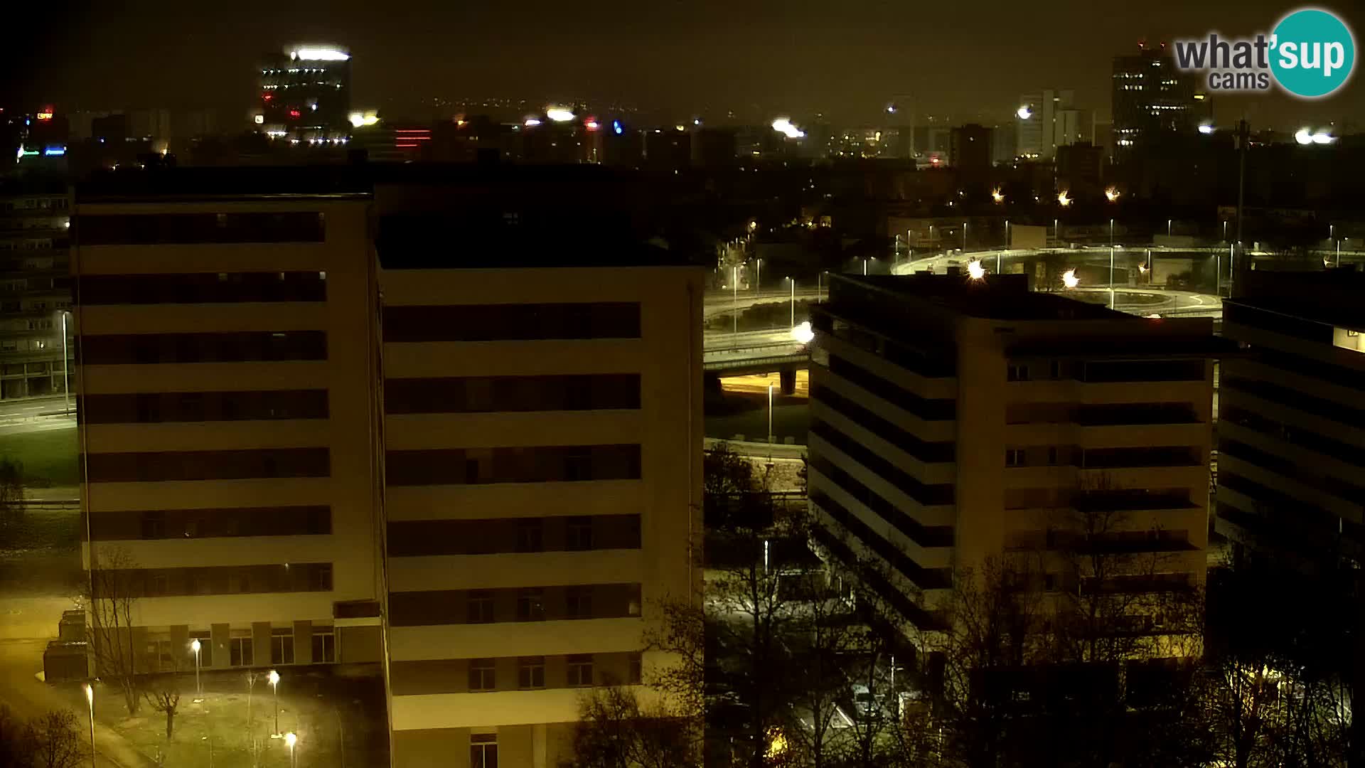 Web kamera Petlja Slavonska – Držićeva  – Zagreb Live