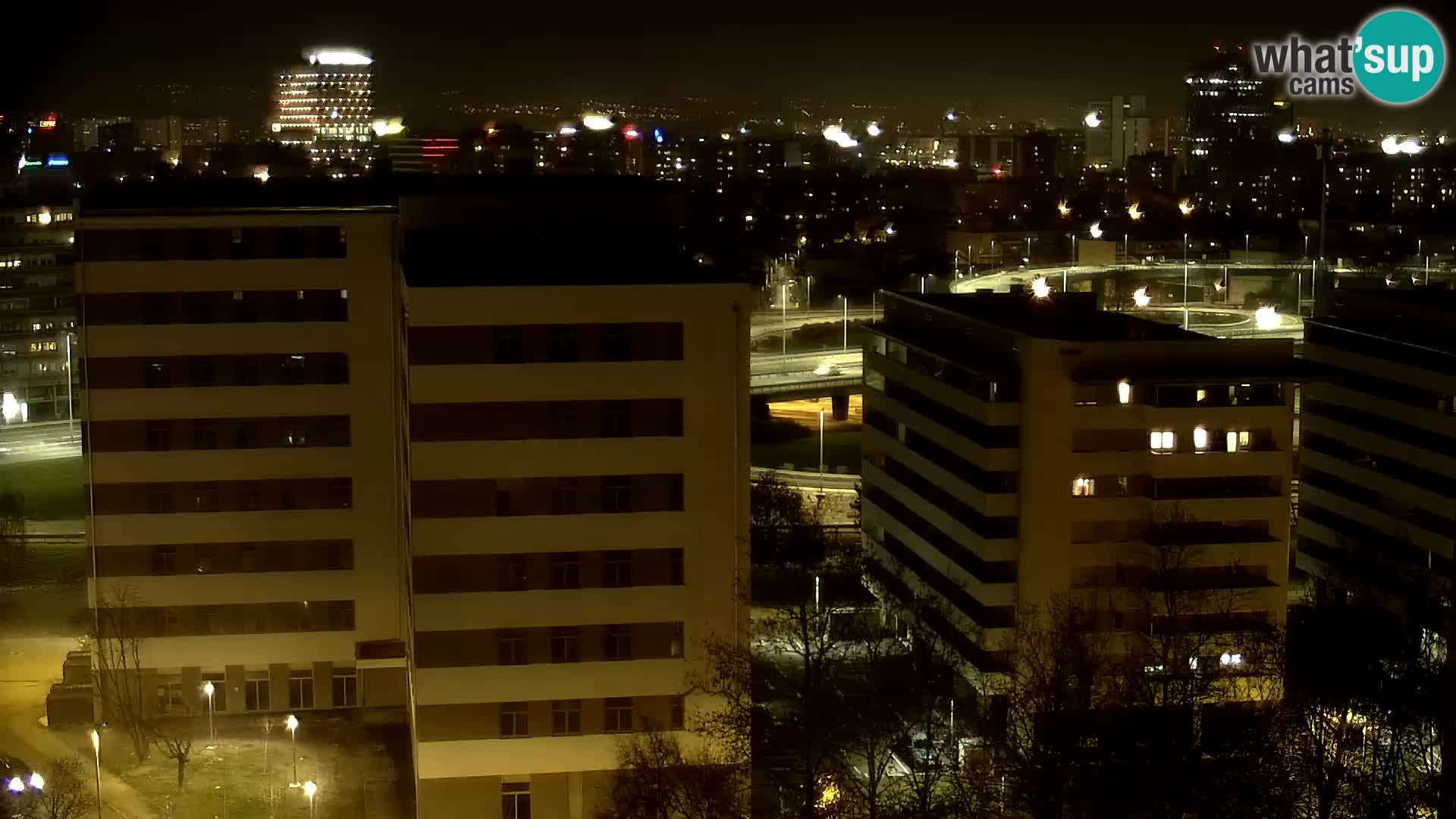 Web kamera Petlja Slavonska – Držićeva  – Zagreb Live