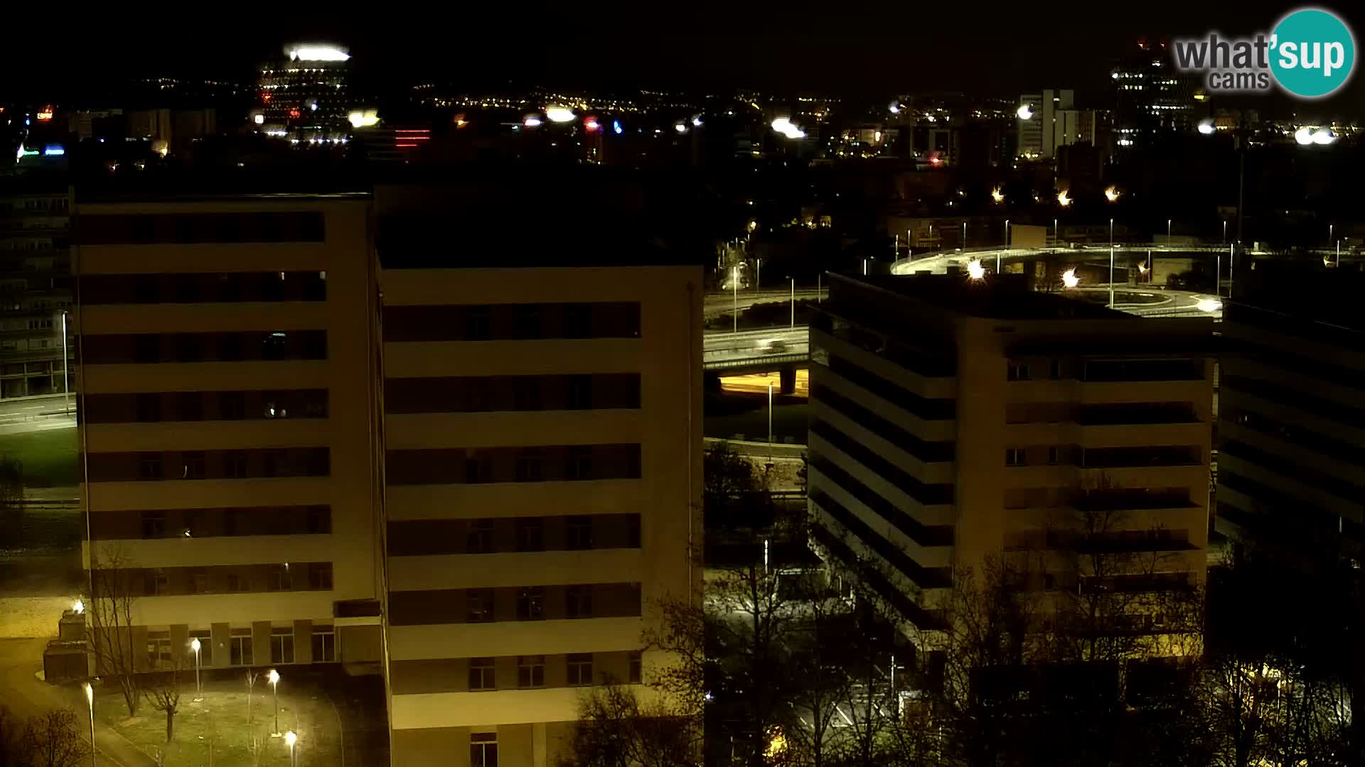 Web kamera Petlja Slavonska – Držićeva  – Zagreb Live