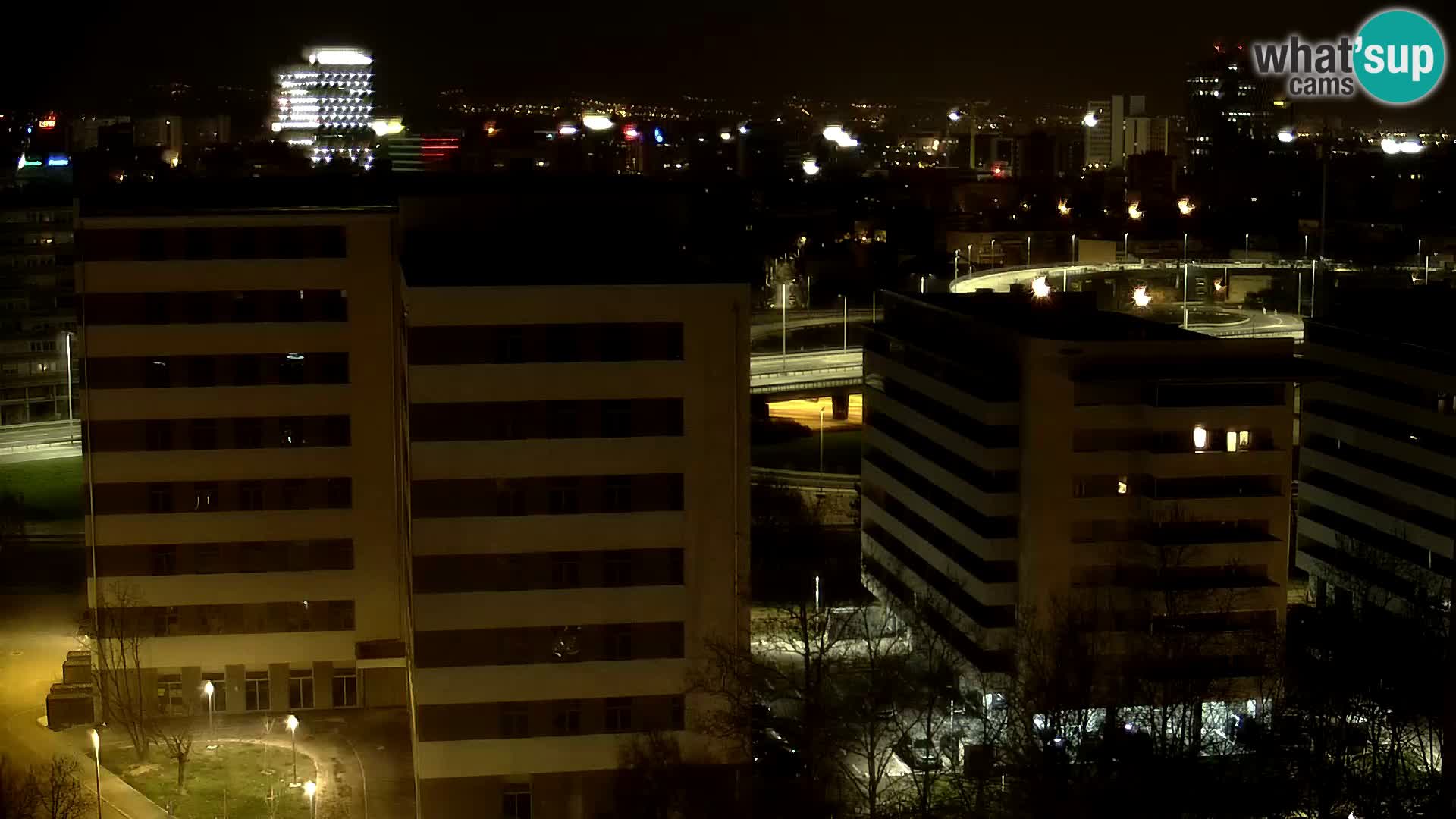 Web kamera Petlja Slavonska – Držićeva  – Zagreb Live