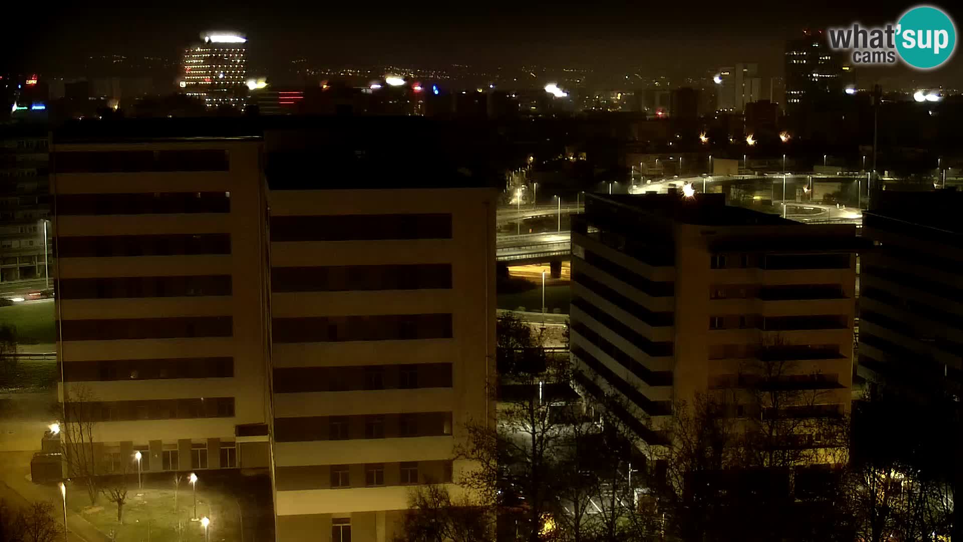 Web kamera Petlja Slavonska – Držićeva  – Zagreb Live